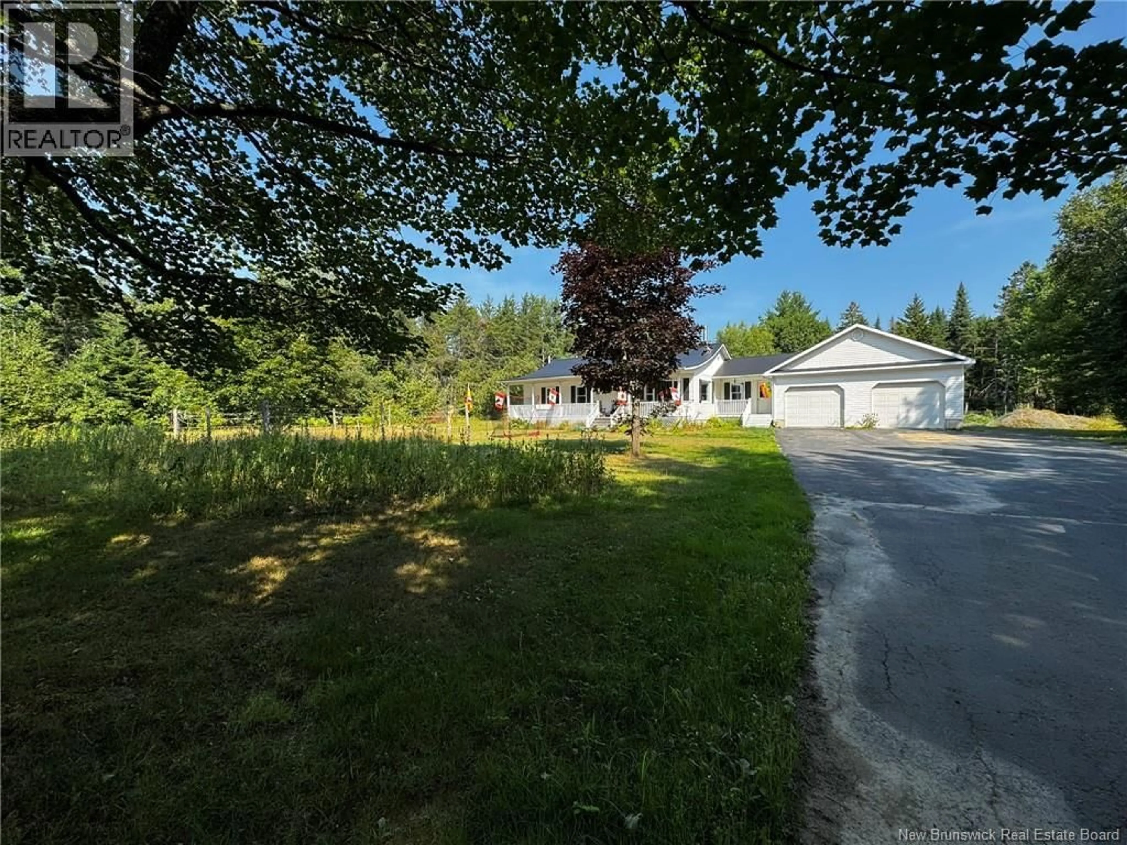 A pic from outside/outdoor area/front of a property/back of a property/a pic from drone, mountain view for 518 STOREYTOWN ROAD, Storeytown New Brunswick E9C1T8