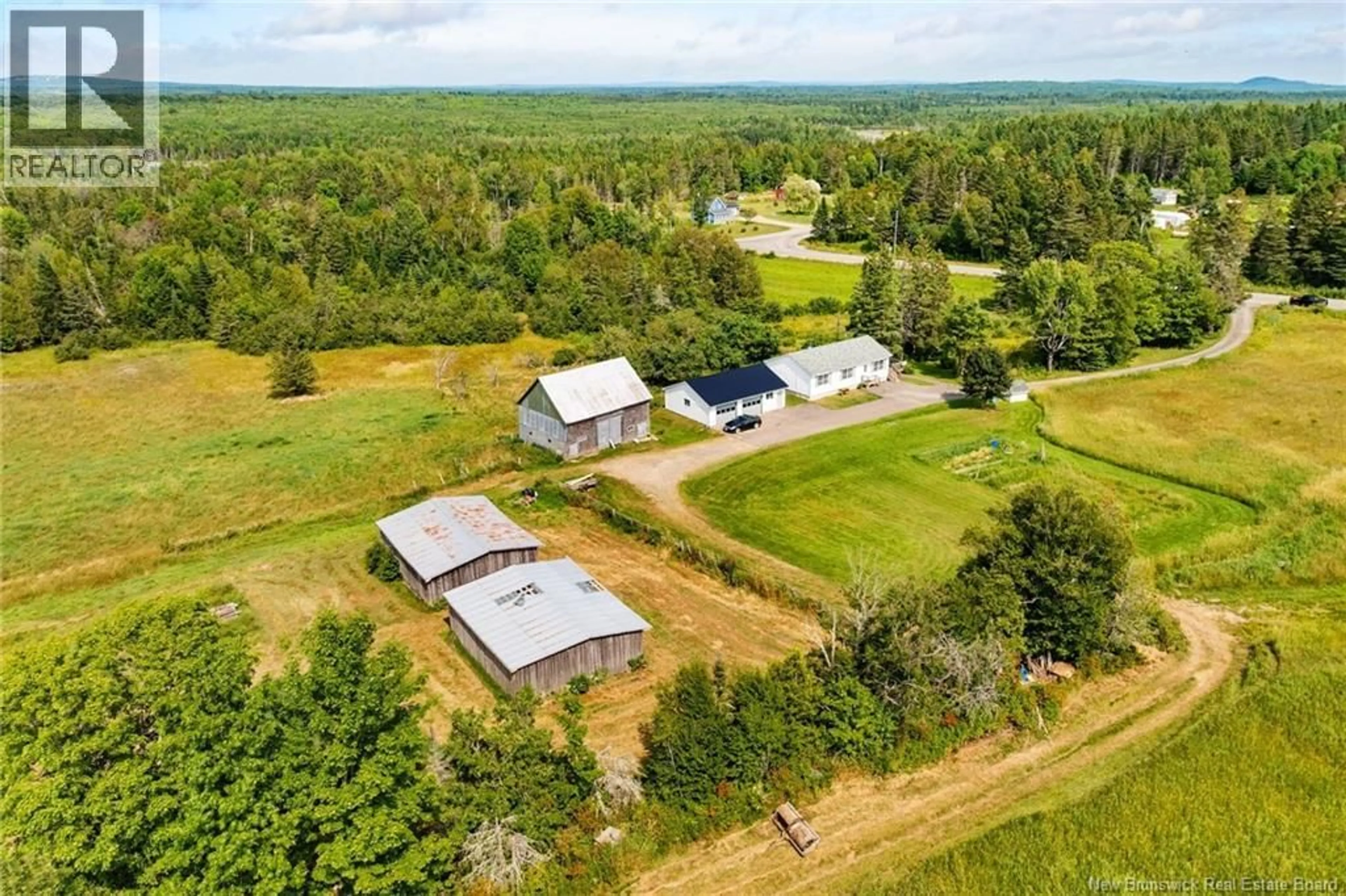 A pic from outside/outdoor area/front of a property/back of a property/a pic from drone, unknown for 460 ROUTE 610, Upper Caverhill New Brunswick E6L1L5