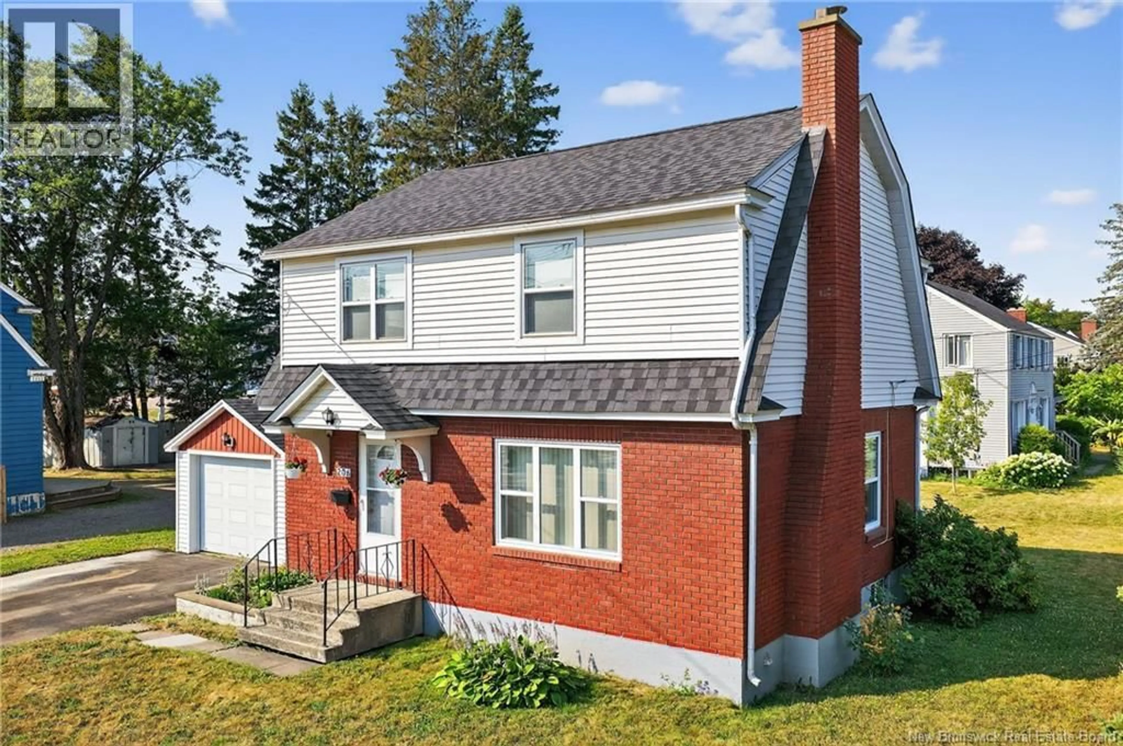 Home with brick exterior material, street for 206 MCLAUGHLIN DRIVE, Moncton New Brunswick E1A4P5