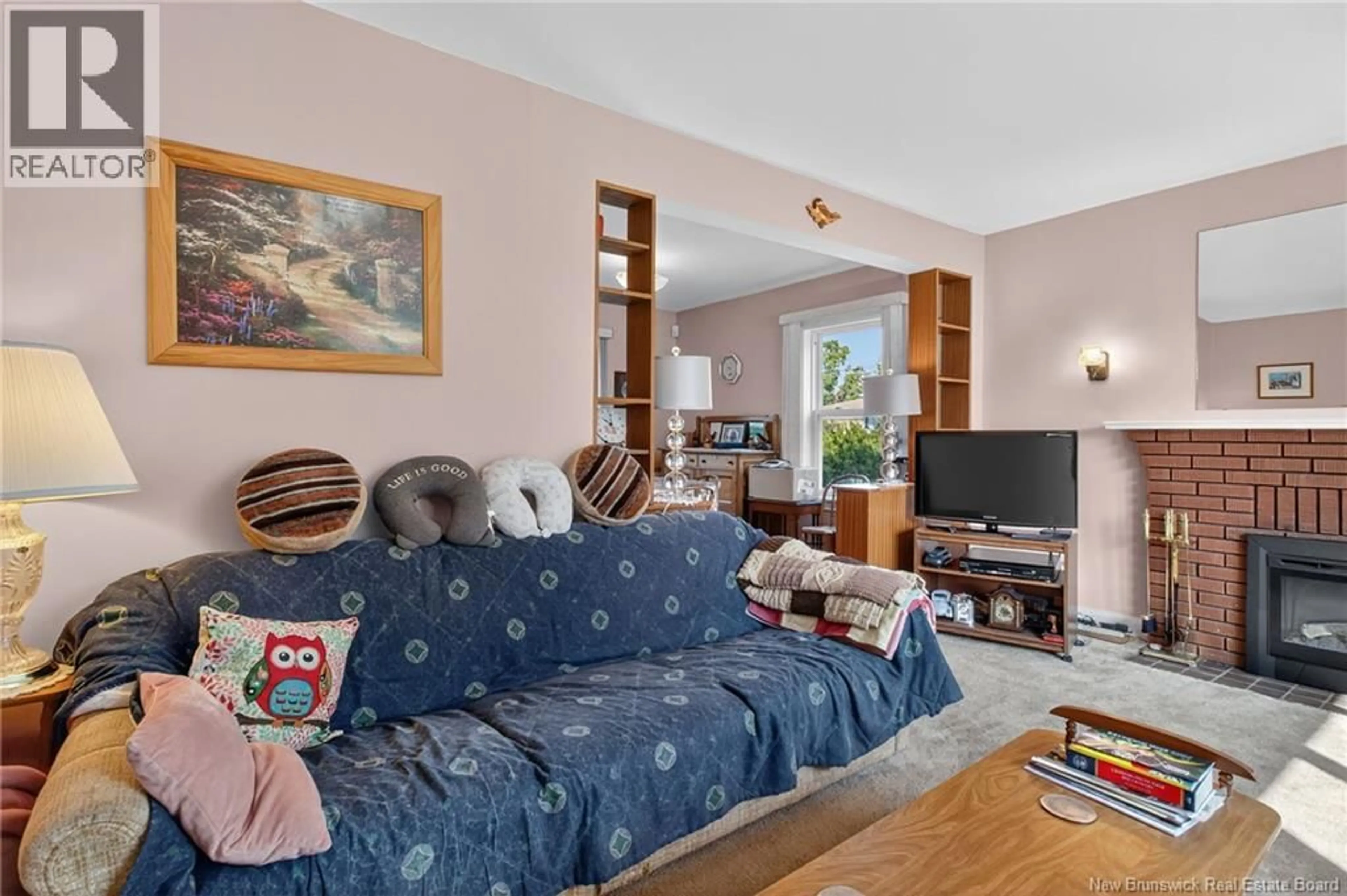 Living room with furniture, unknown for 206 MCLAUGHLIN DRIVE, Moncton New Brunswick E1A4P5