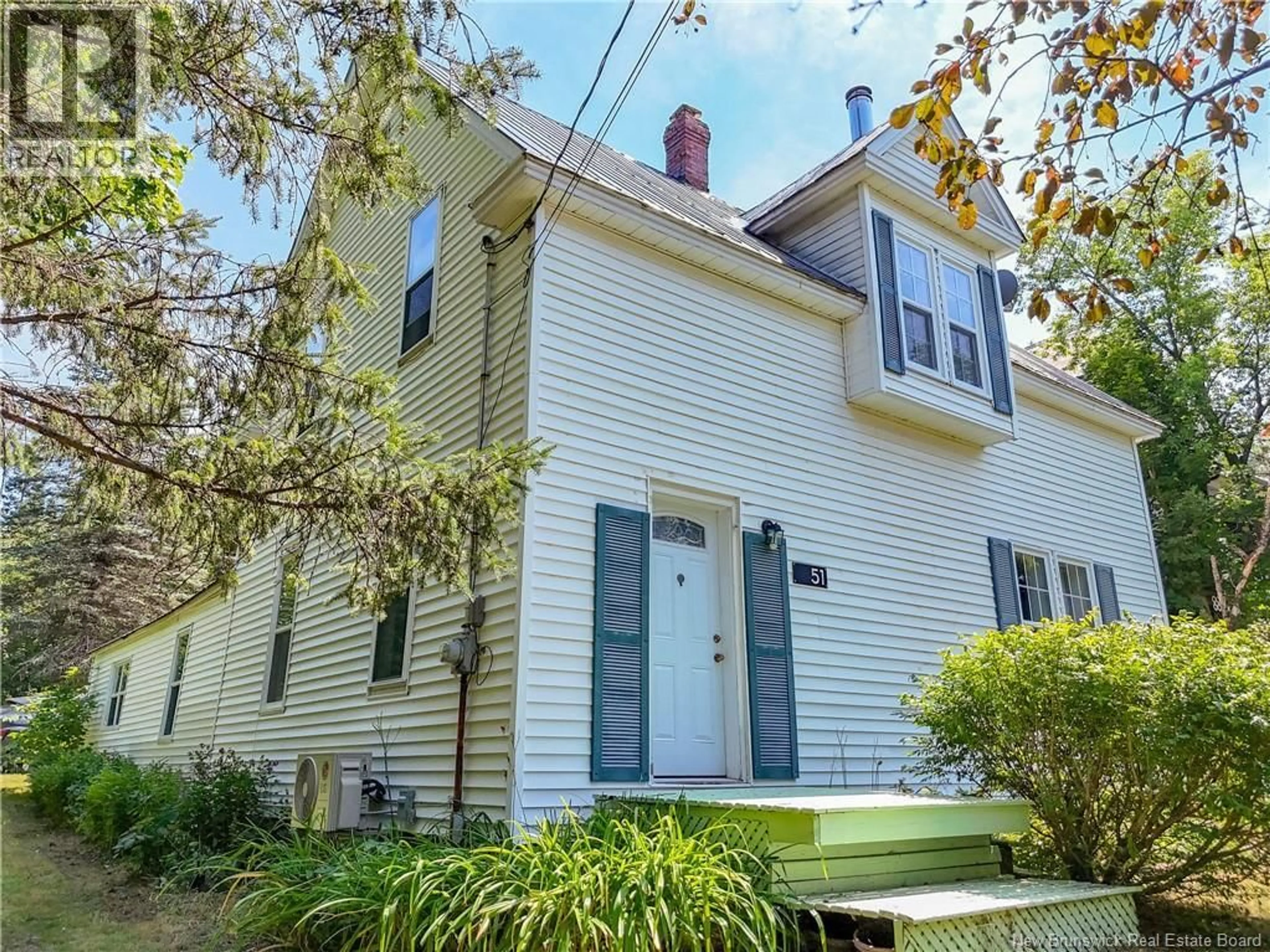 Home with vinyl exterior material, street for 51 MAIN STREET, Stanley New Brunswick E3B1A7