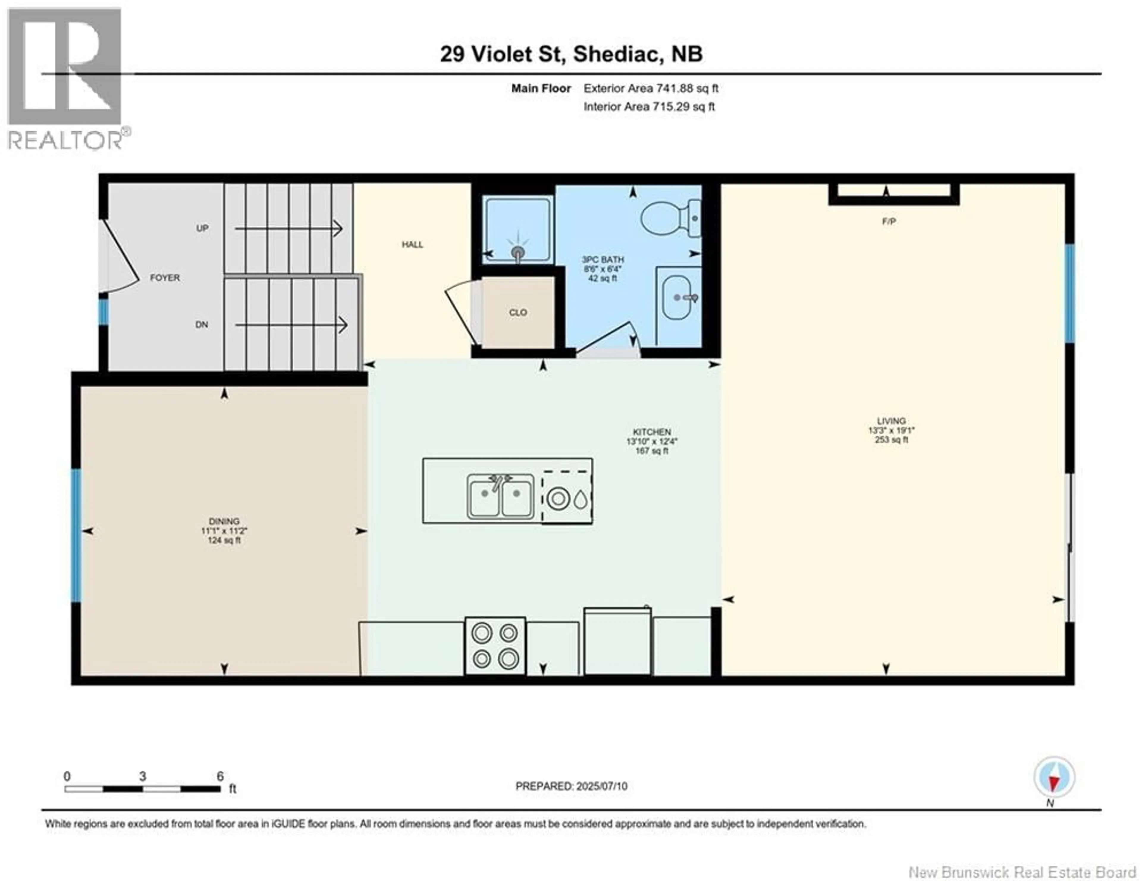 Floor plan for 27 VIOLET STREET, Shediac New Brunswick E4P0Z8