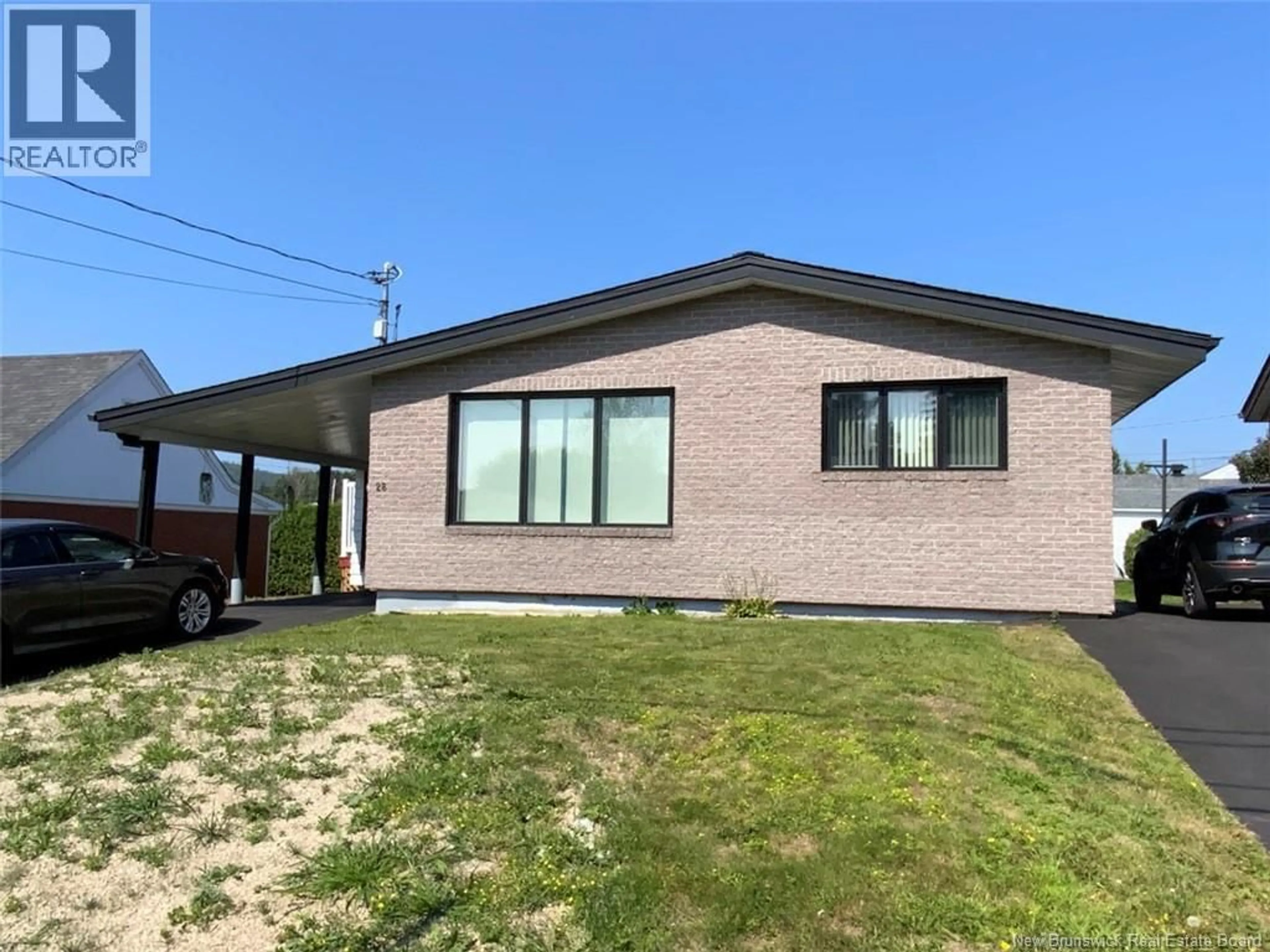 Home with brick exterior material, street for 28 47E AVENUE, Edmundston New Brunswick E3V3C2