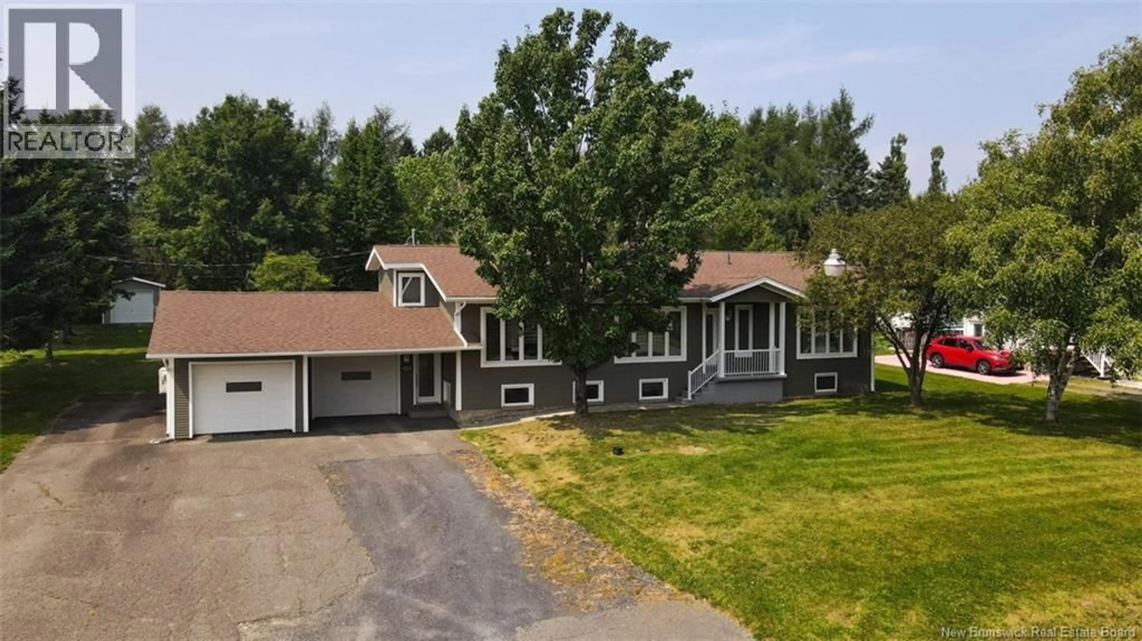 A pic from outside/outdoor area/front of a property/back of a property/a pic from drone, street for 1781 ROUTE 120, St-Hilaire New Brunswick E3V4T5