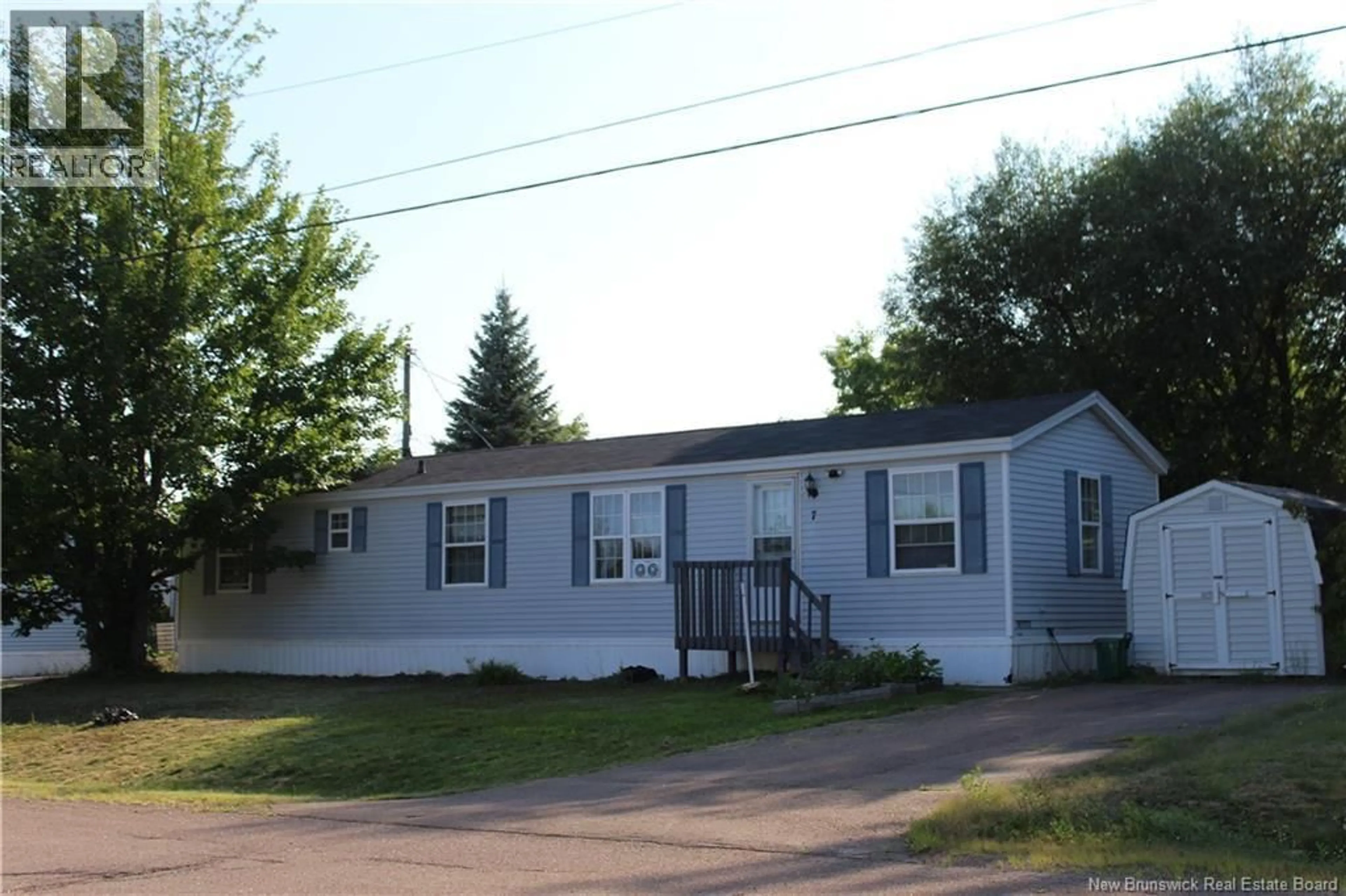 Home with vinyl exterior material, street for 7 CHICKADEE STREET, Moncton New Brunswick E1H2V3