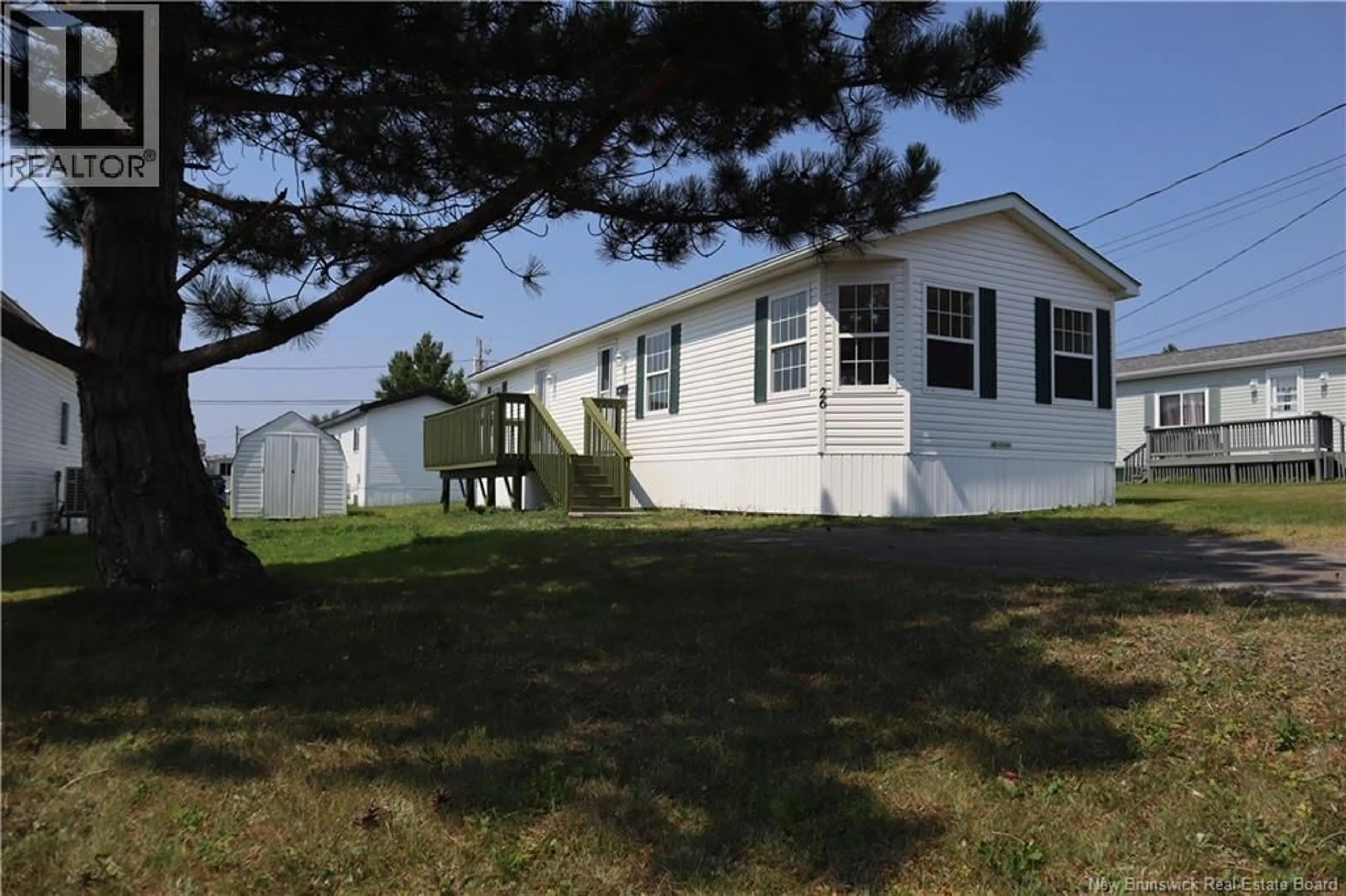 Home with vinyl exterior material, water/lake/river/ocean view for 26 LAURA LANE, Moncton New Brunswick E1E3S8