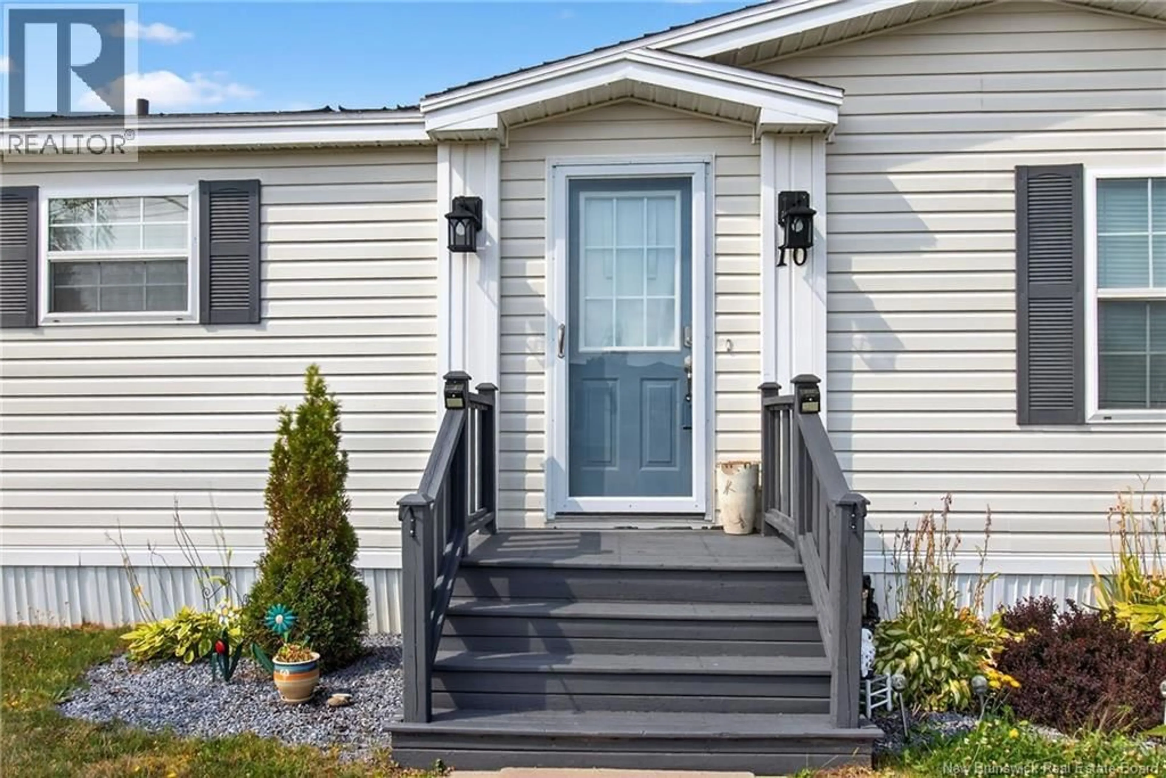 Home with vinyl exterior material, street for 10 GENTIAN STREET, Moncton New Brunswick E1H3K6