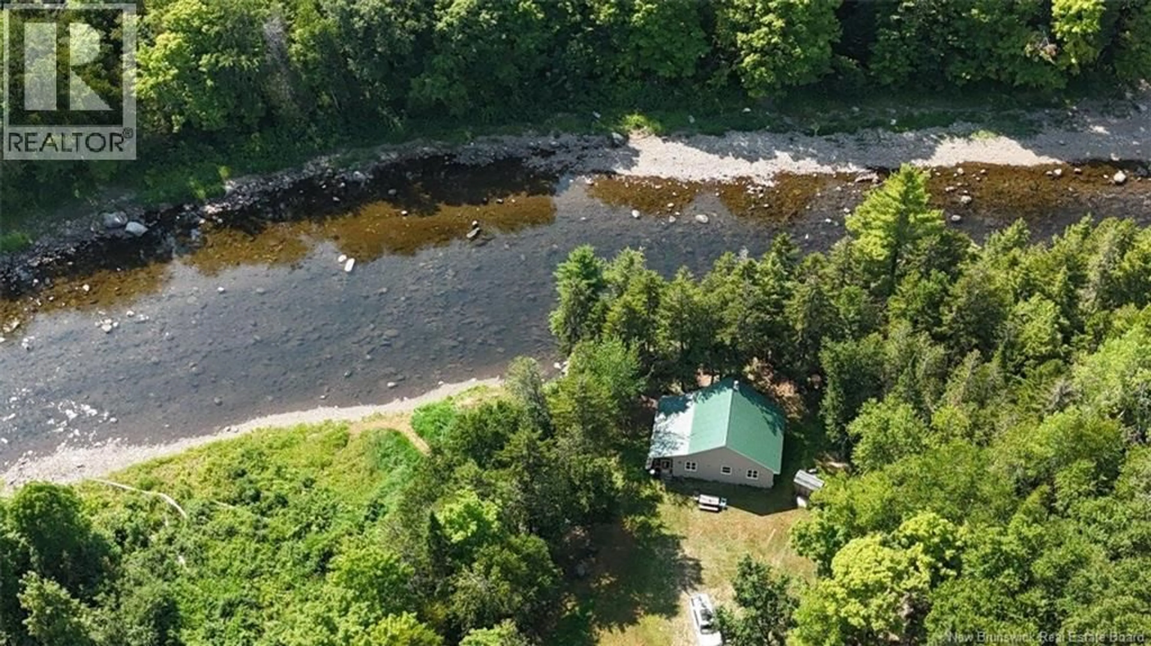 A pic from outside/outdoor area/front of a property/back of a property/a pic from drone, water/lake/river/ocean view for Lot ROCK CUT ROAD, Stanley New Brunswick E6B1T6