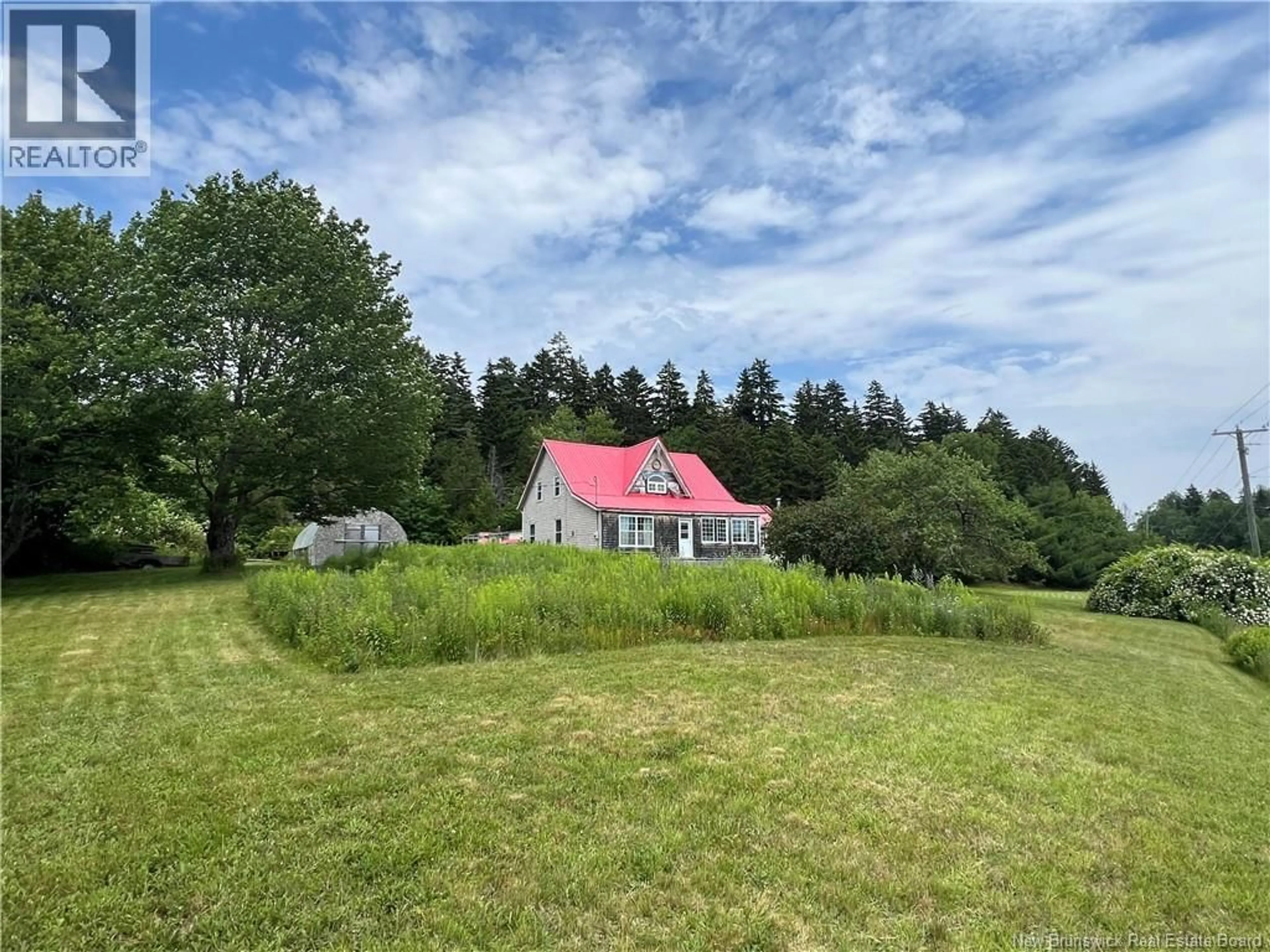 A pic from outside/outdoor area/front of a property/back of a property/a pic from drone, unknown for 2048 ROUTE 845, Summerville New Brunswick E5S1H5