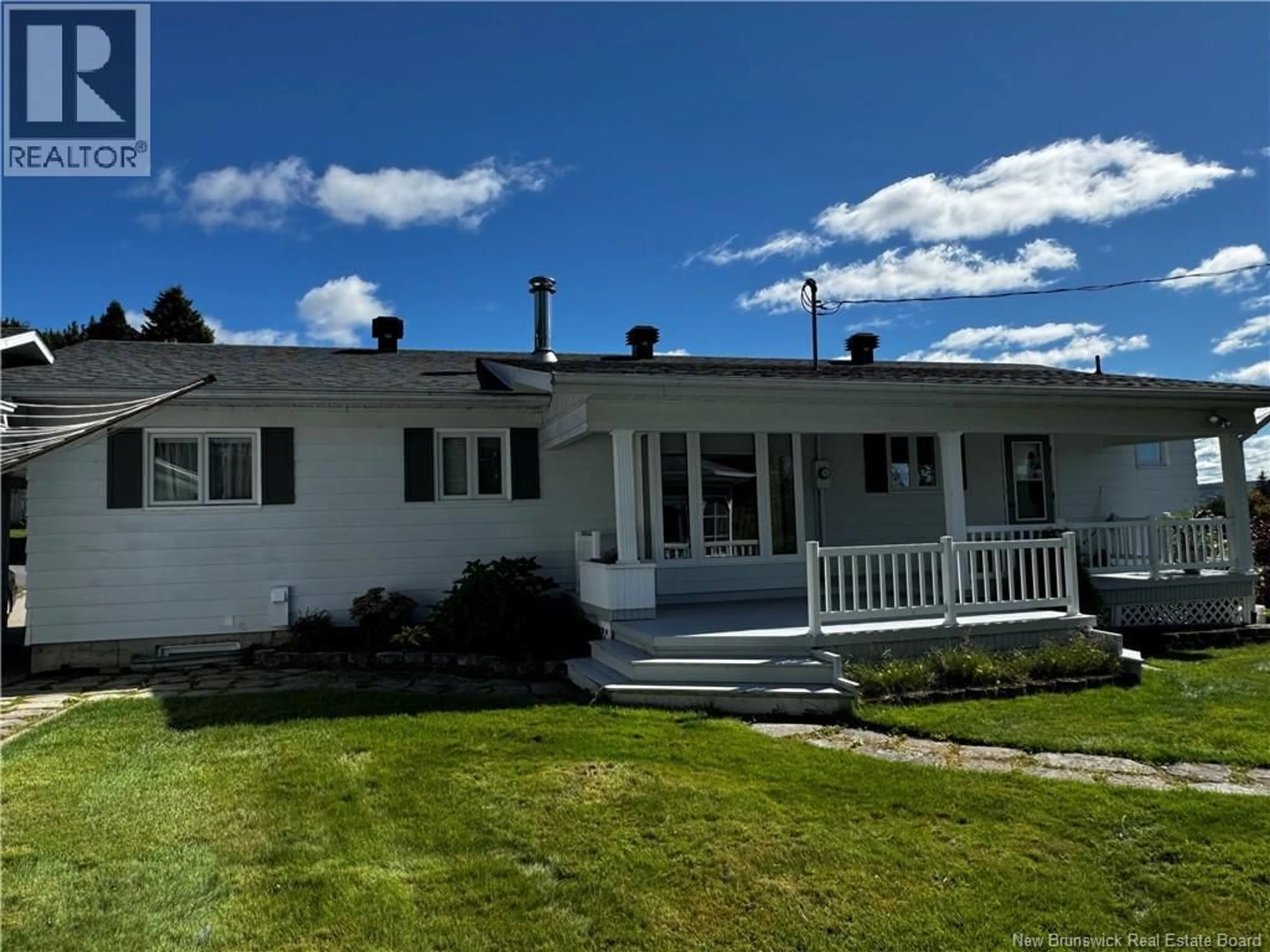 A pic from outside/outdoor area/front of a property/back of a property/a pic from drone, unknown for 84 PHILIPPE AVENUE, Edmundston New Brunswick E3V1R1