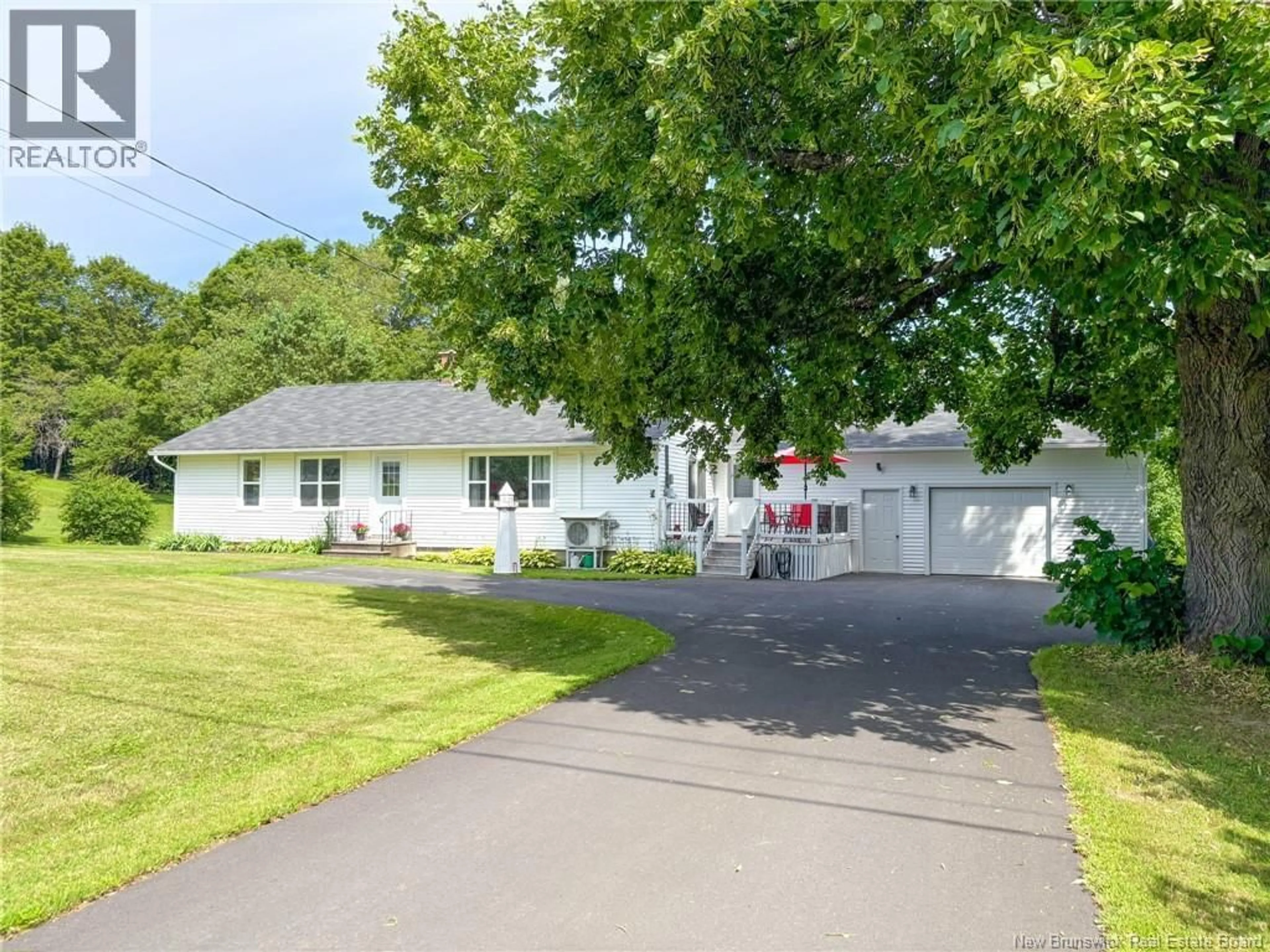 A pic from outside/outdoor area/front of a property/back of a property/a pic from drone, street for 888 555 ROUTE, Richmond Corner New Brunswick E7M4W9