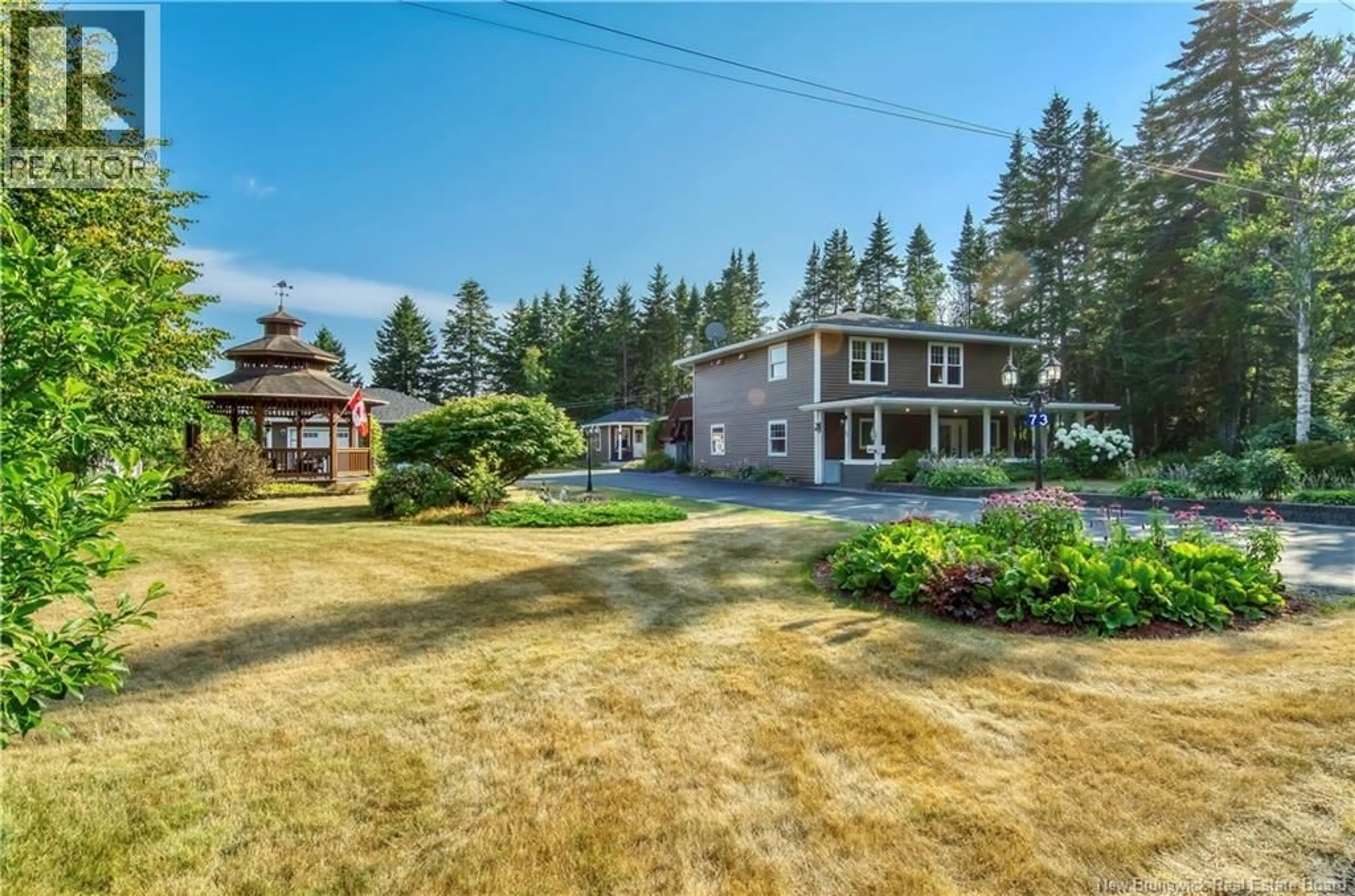 A pic from outside/outdoor area/front of a property/back of a property/a pic from drone, unknown for 73 OLD BLACK RIVER ROAD, Black River New Brunswick E2S1Z5