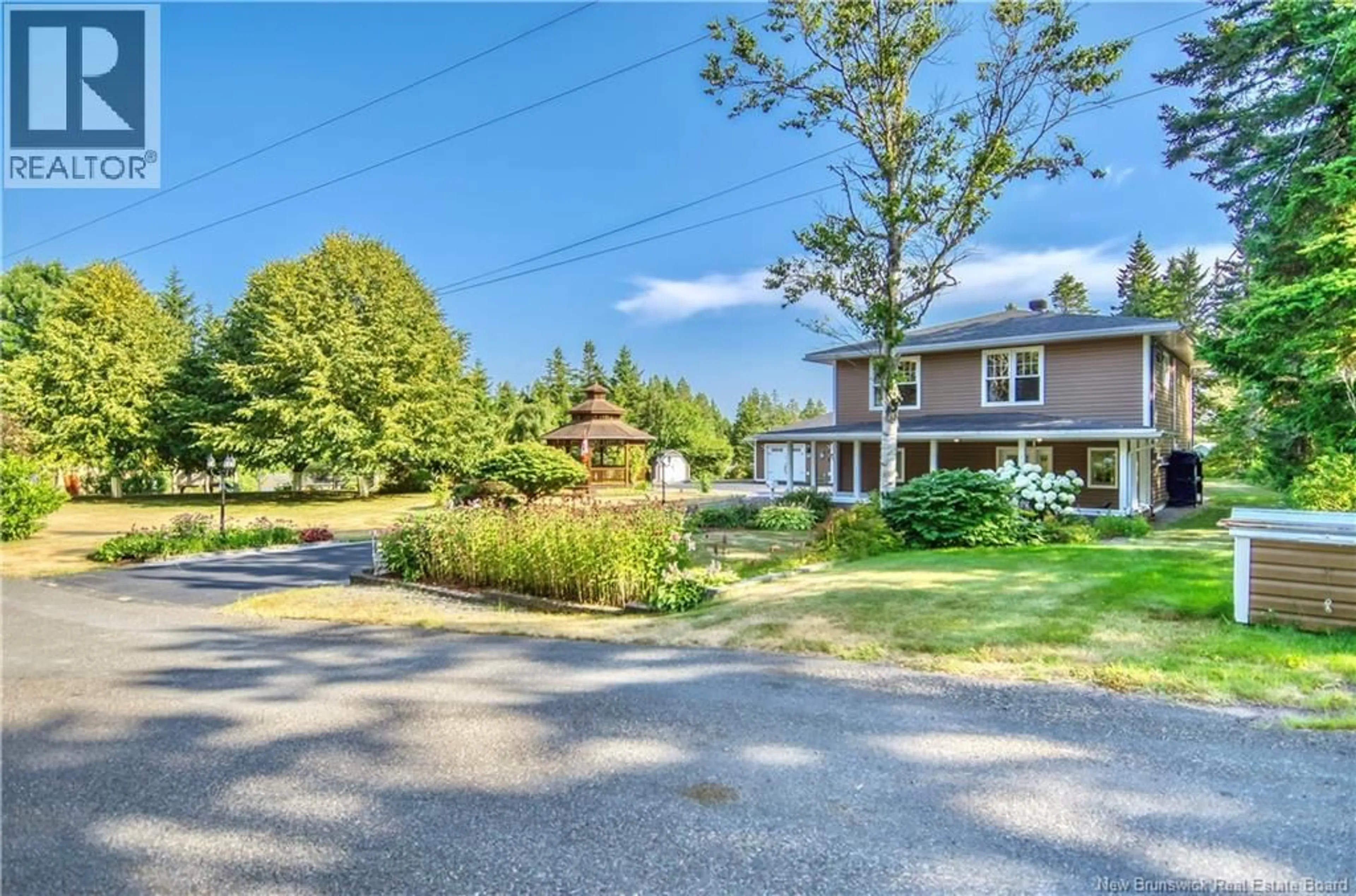 A pic from outside/outdoor area/front of a property/back of a property/a pic from drone, street for 73 OLD BLACK RIVER ROAD, Black River New Brunswick E2S1Z5