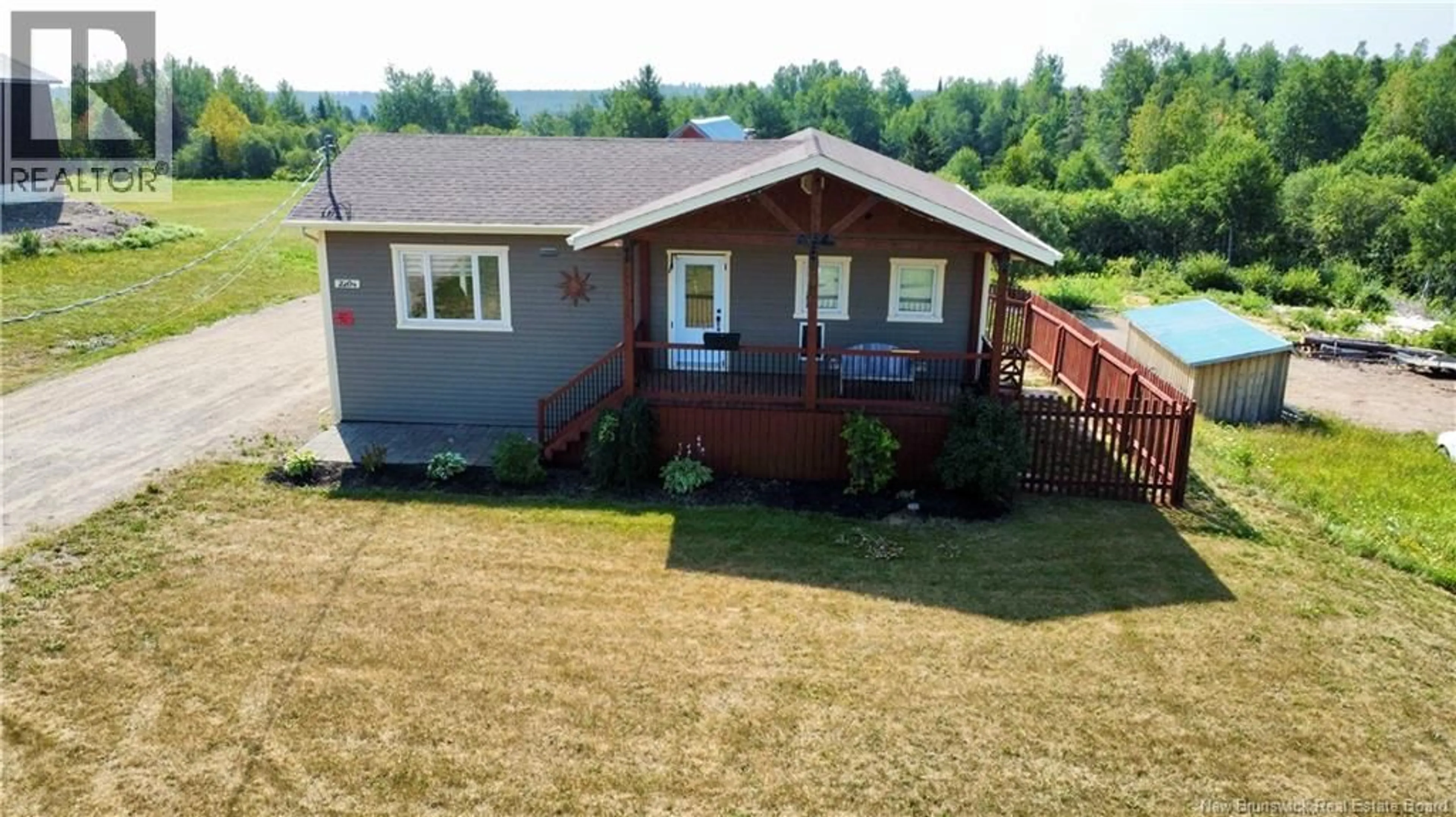 A pic from outside/outdoor area/front of a property/back of a property/a pic from drone, unknown for 2204 RTE 160, Saint-Sauveur New Brunswick E8L1P4