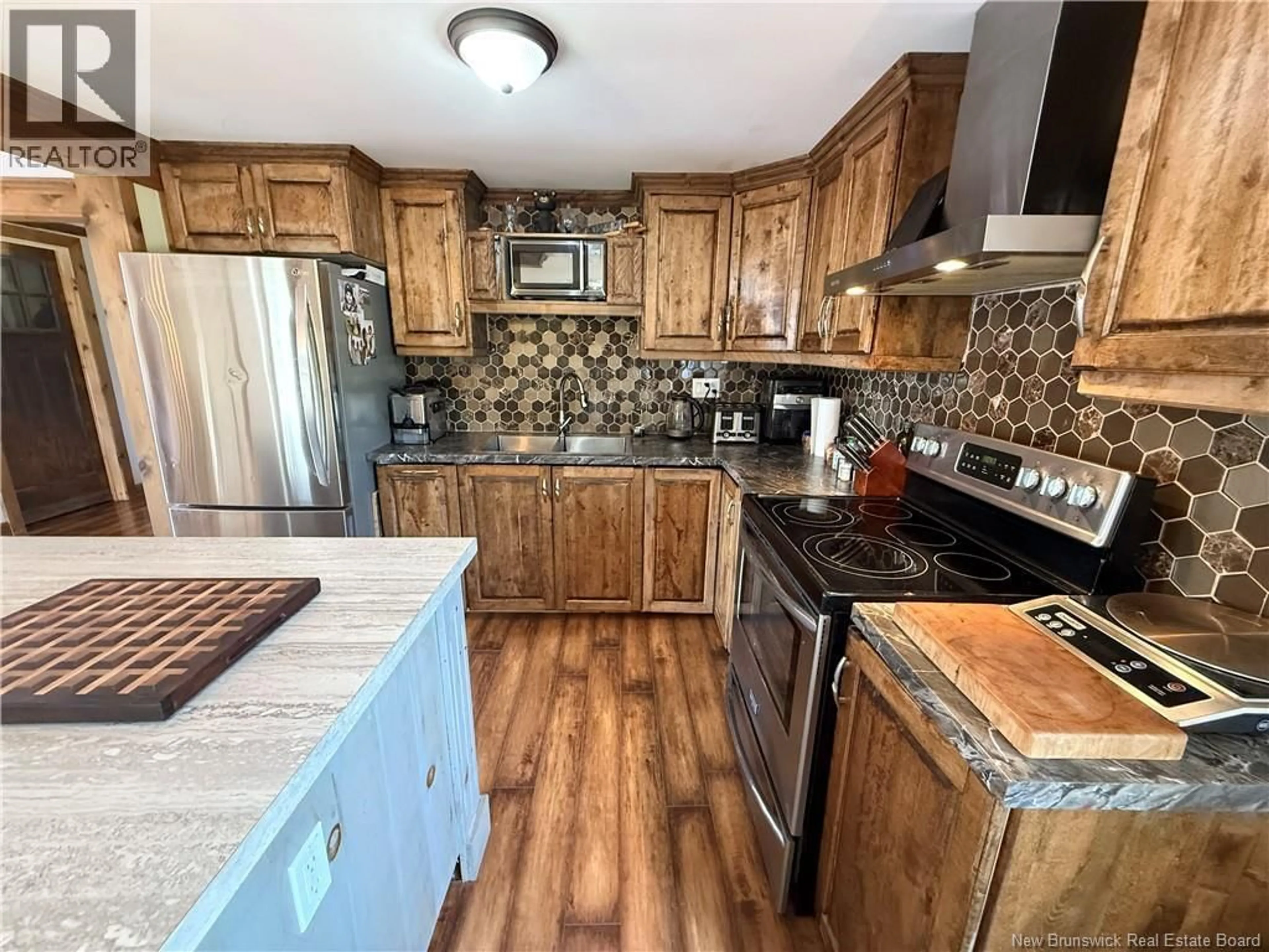 Open concept kitchen, unknown for 2204 RTE 160, Saint-Sauveur New Brunswick E8L1P4