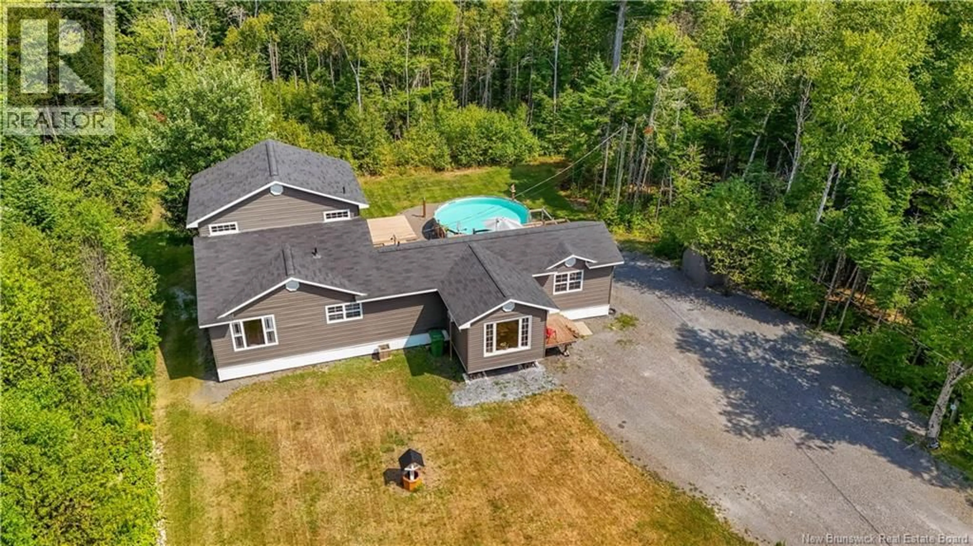 A pic from outside/outdoor area/front of a property/back of a property/a pic from drone, unknown for 2626 ROUTE 620, Hamtown Corner New Brunswick E3G6L8