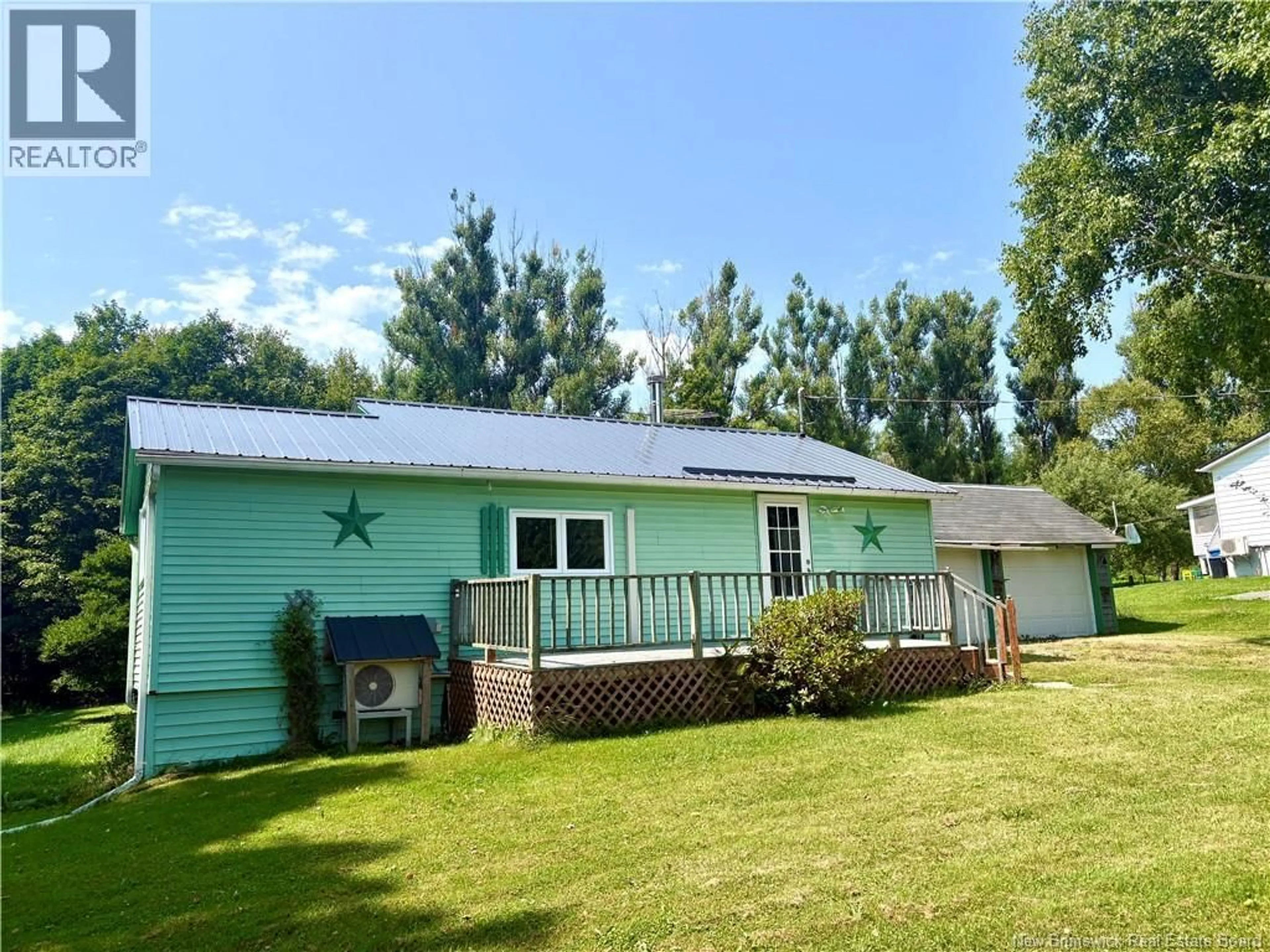 A pic from outside/outdoor area/front of a property/back of a property/a pic from drone, unknown for 349 BACK GREENFIELD ROAD, Centreville New Brunswick E7L3A7