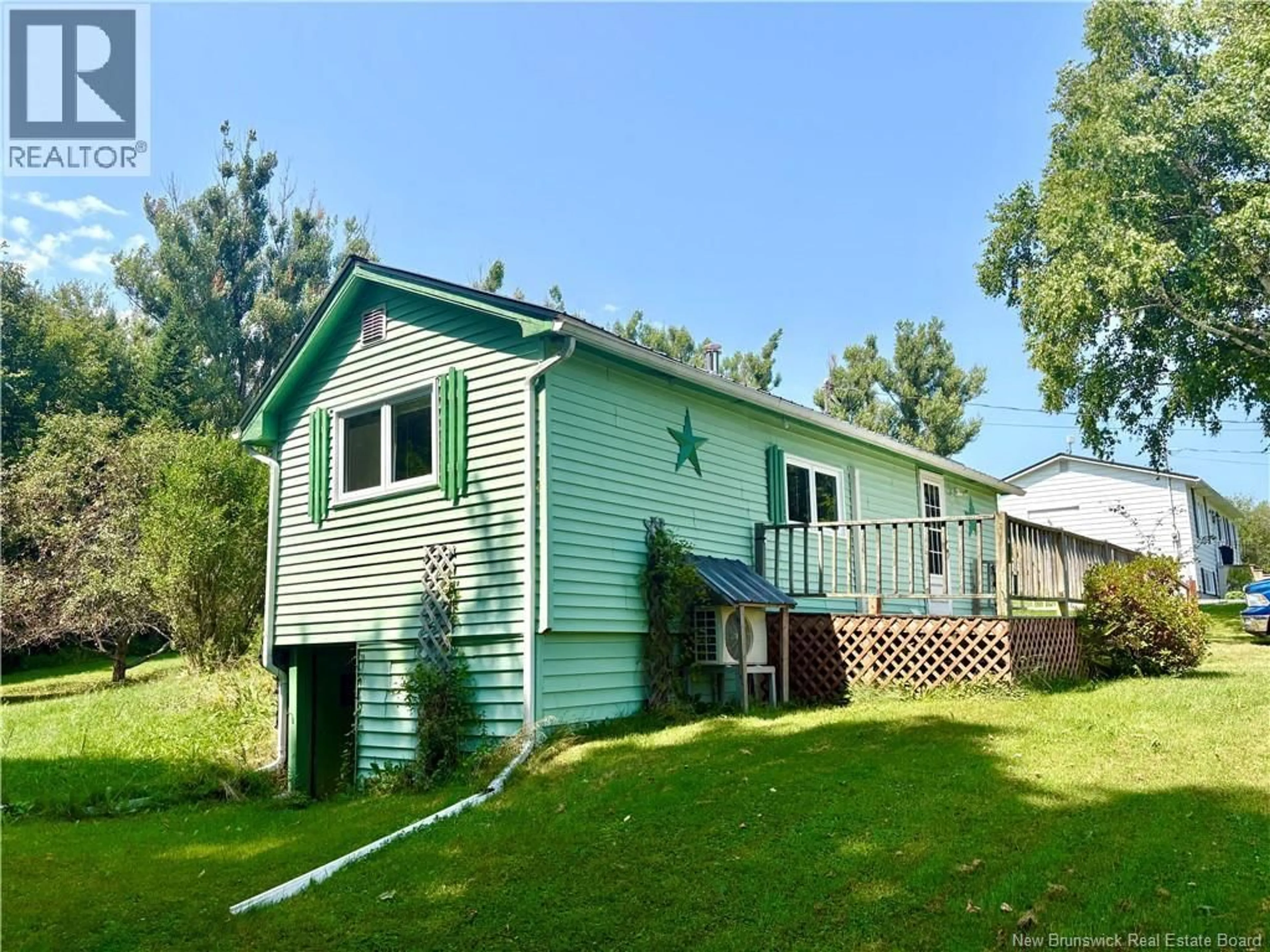 Home with vinyl exterior material, water/lake/river/ocean view for 349 BACK GREENFIELD ROAD, Centreville New Brunswick E7L3A7