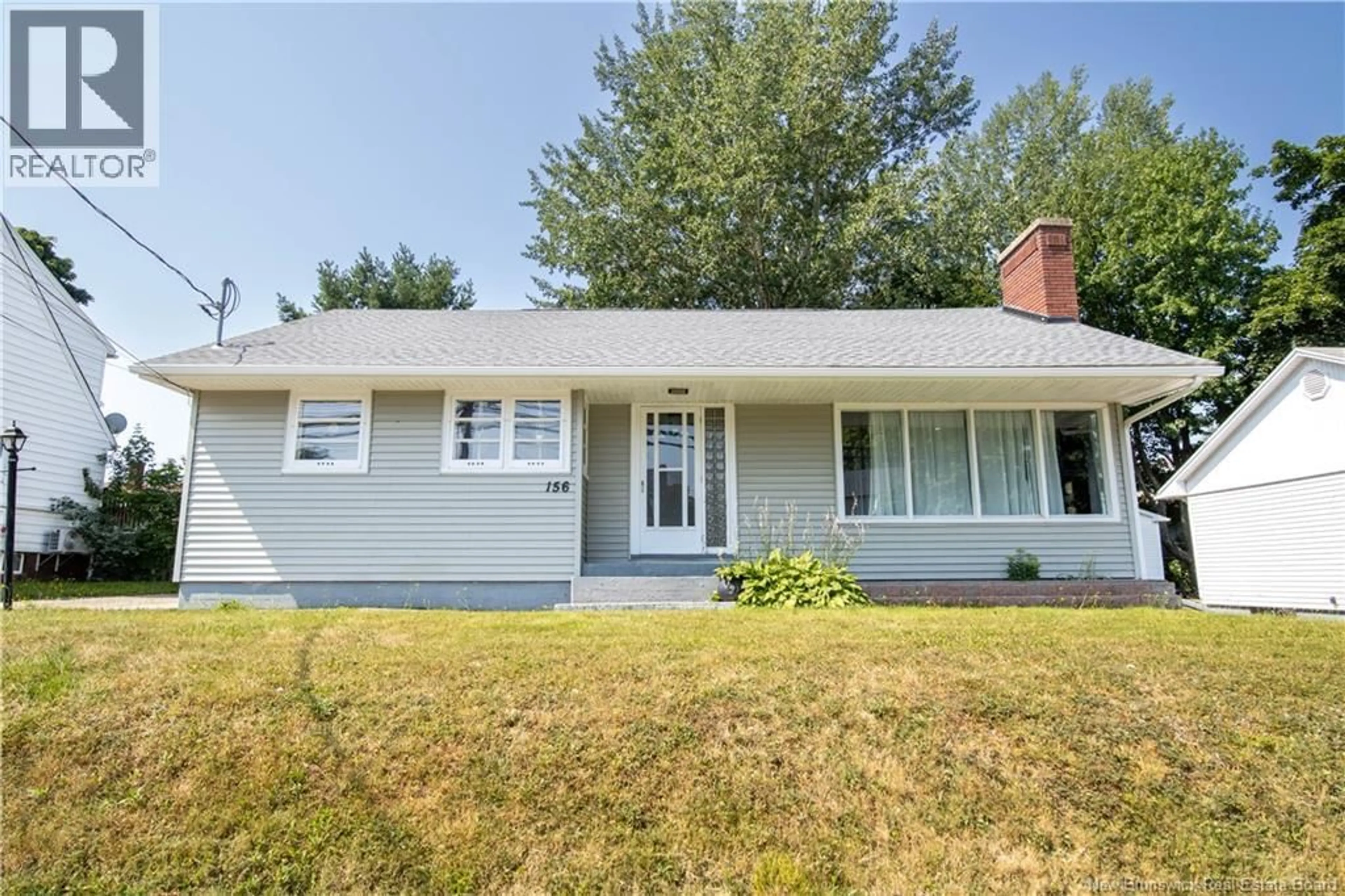Home with vinyl exterior material, street for 156 WEST LANE, Moncton New Brunswick E1C6V2