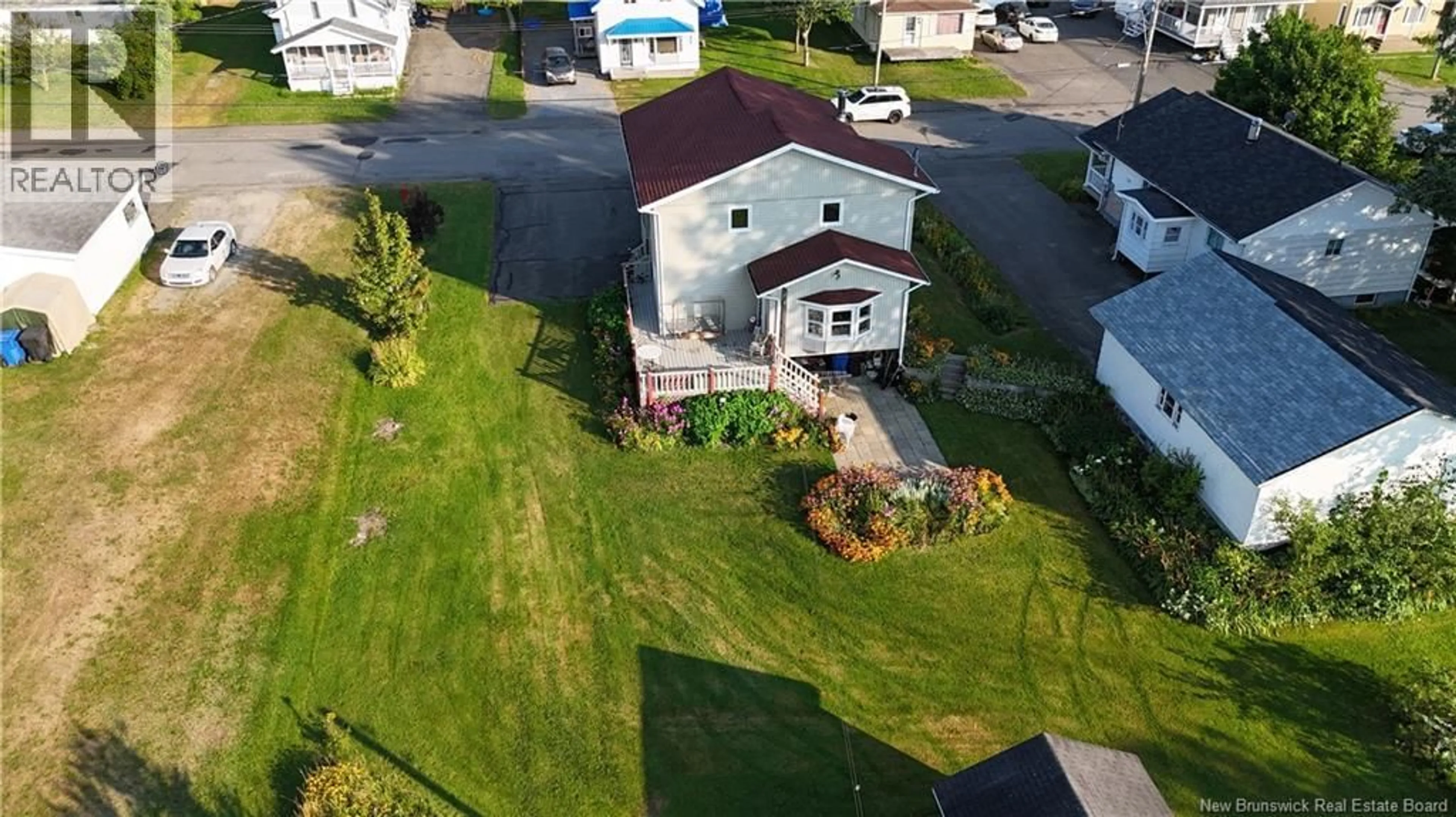 A pic from outside/outdoor area/front of a property/back of a property/a pic from drone, unknown for 56 ST-ANTOINE ROAD, Saint-Léonard New Brunswick E7E1Z4