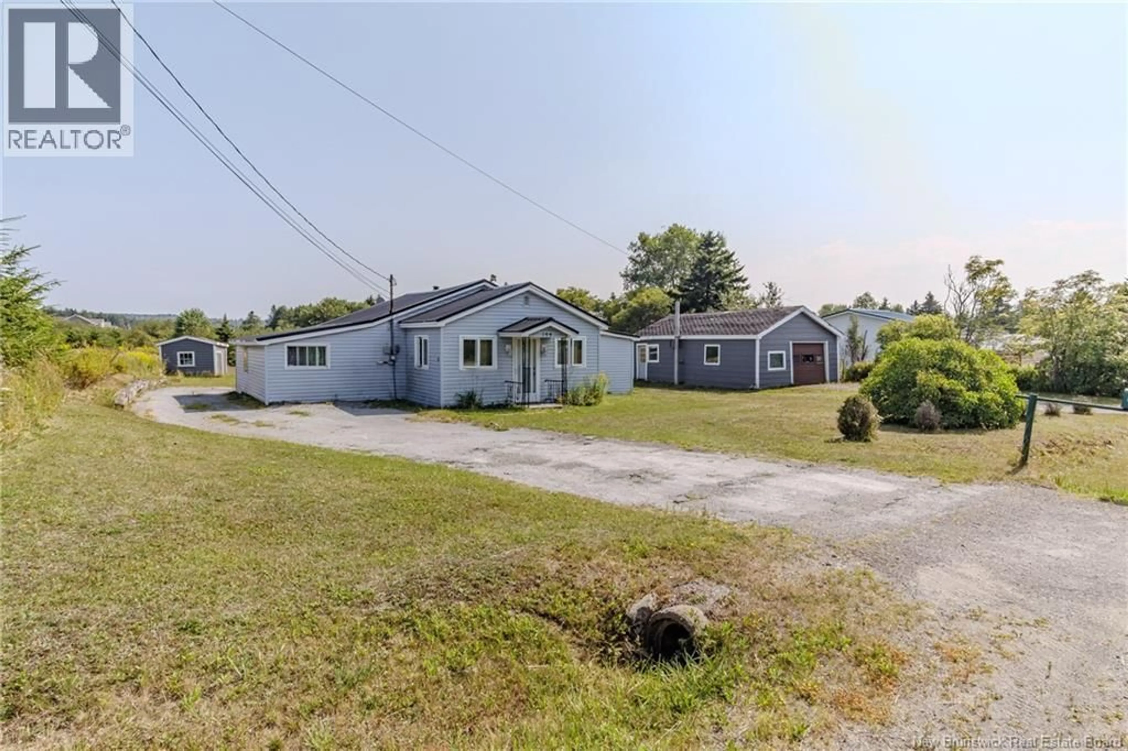 A pic from outside/outdoor area/front of a property/back of a property/a pic from drone, street for 144 COTTAGE ROAD, Saint John New Brunswick E2J4W1