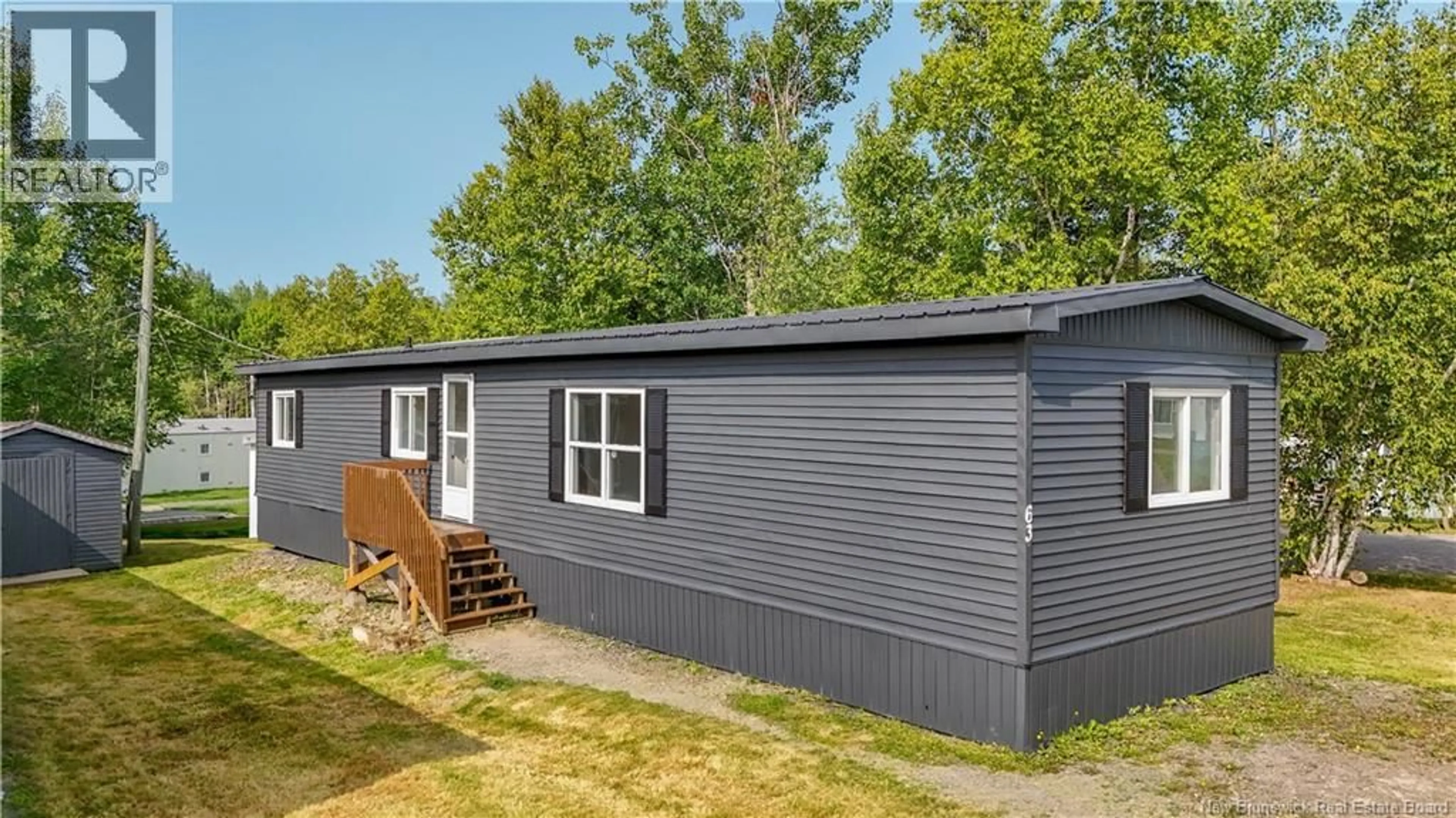 Shed for 63 NORTHWOOD STREET, Hanwell New Brunswick E3B6R3