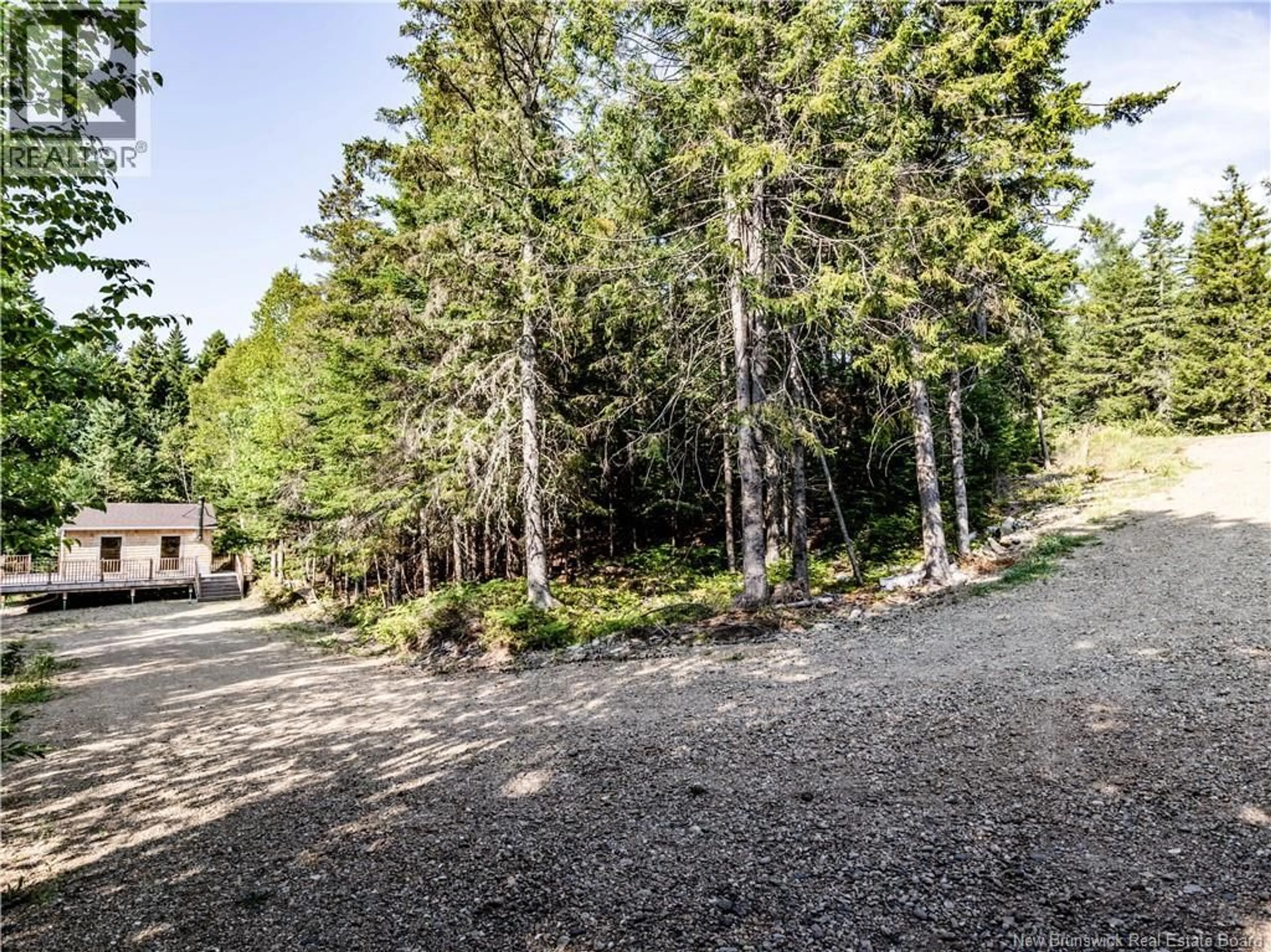 A pic from outside/outdoor area/front of a property/back of a property/a pic from drone, forest/trees view for 235 BREAU CREEK, Memramcook New Brunswick E4K2K1