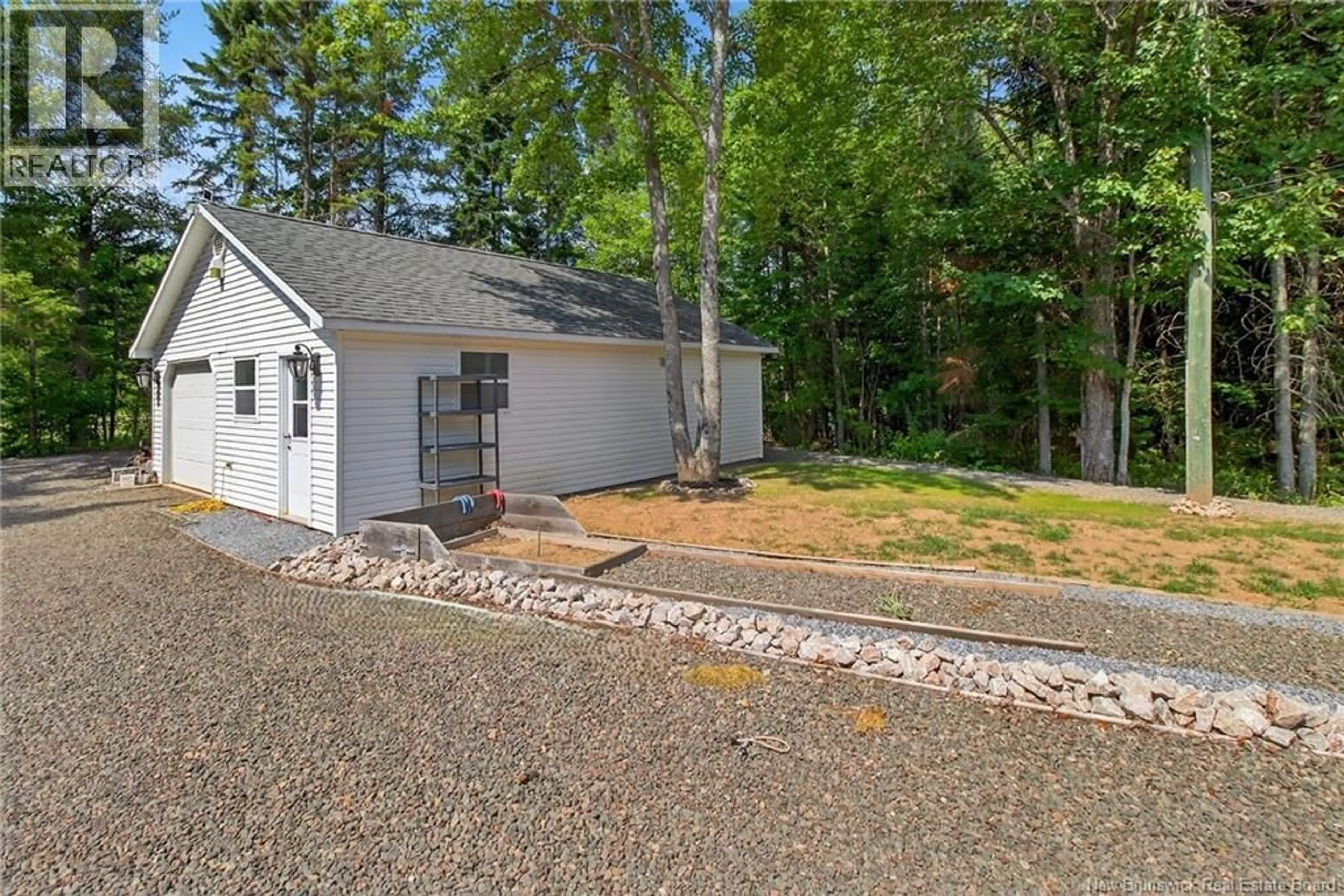A pic from outside/outdoor area/front of a property/back of a property/a pic from drone, street for 46860 HOMESTEAD ROAD, Steeves Mountain New Brunswick E1G4P1