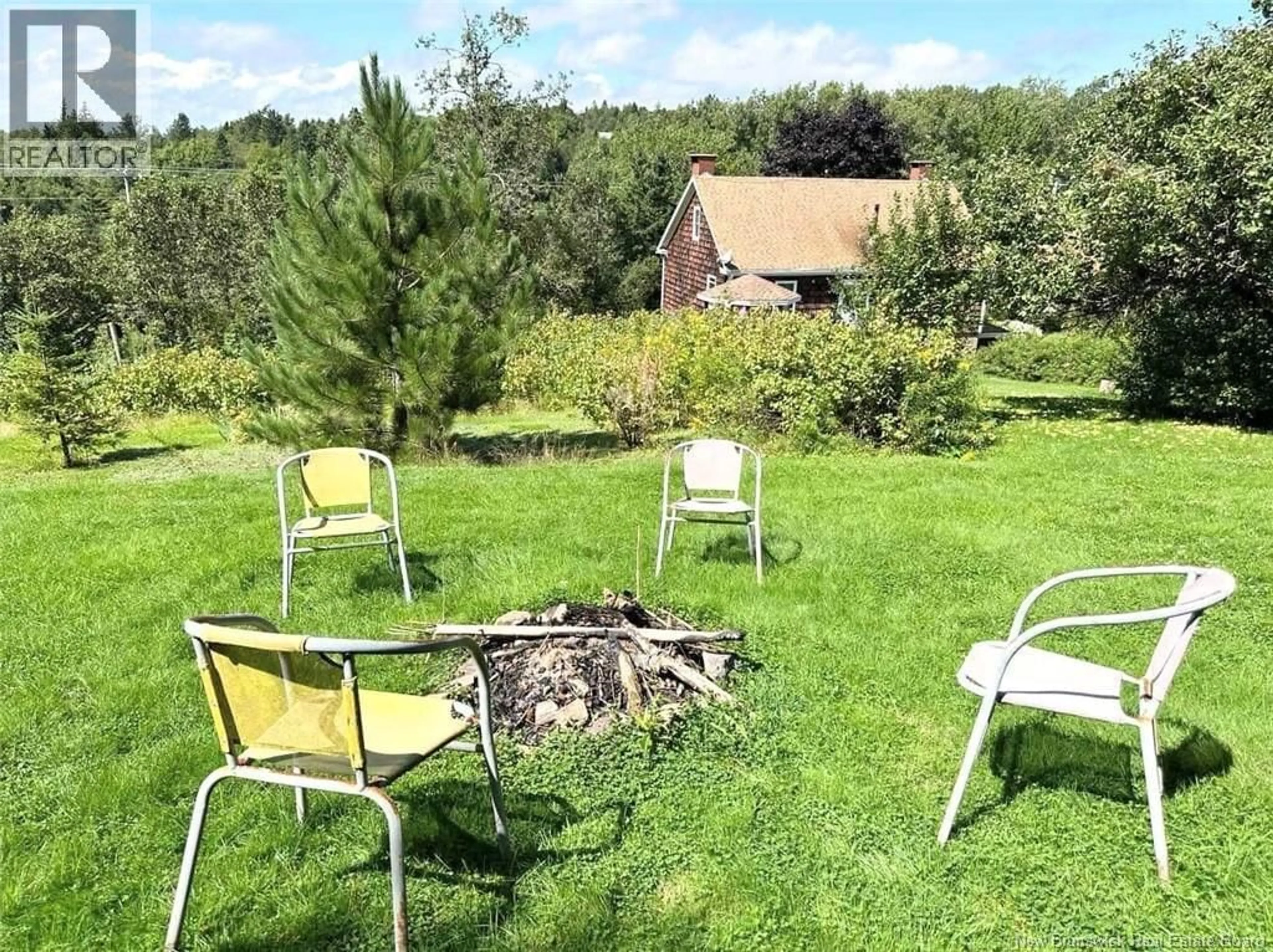 Patio, forest/trees view for 459 845 ROUTE, Kingston New Brunswick E5N1N5