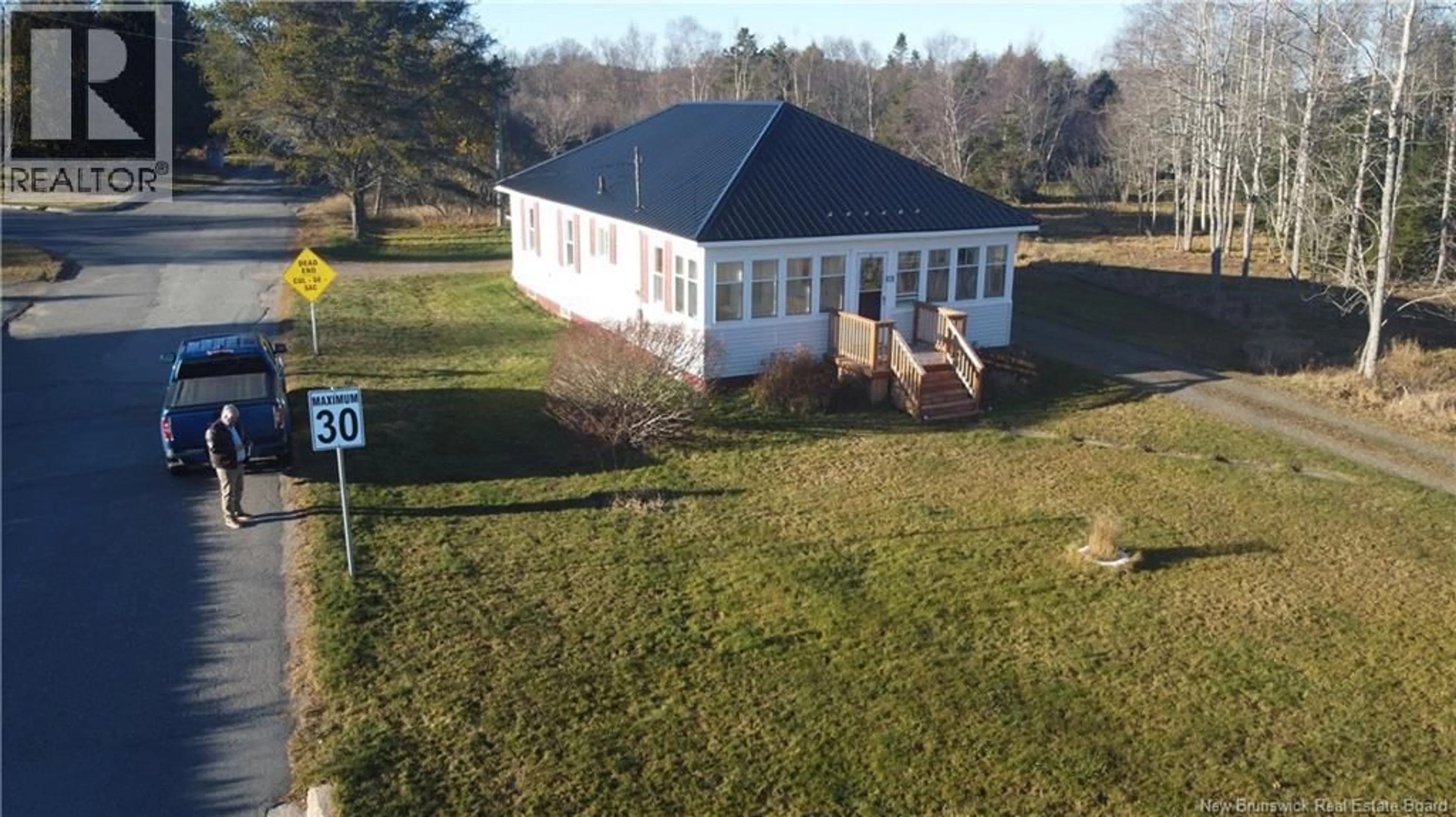 A pic from outside/outdoor area/front of a property/back of a property/a pic from drone, building for 60 WALLACE COVE ROAD, Blacks Harbour New Brunswick E5H1H1