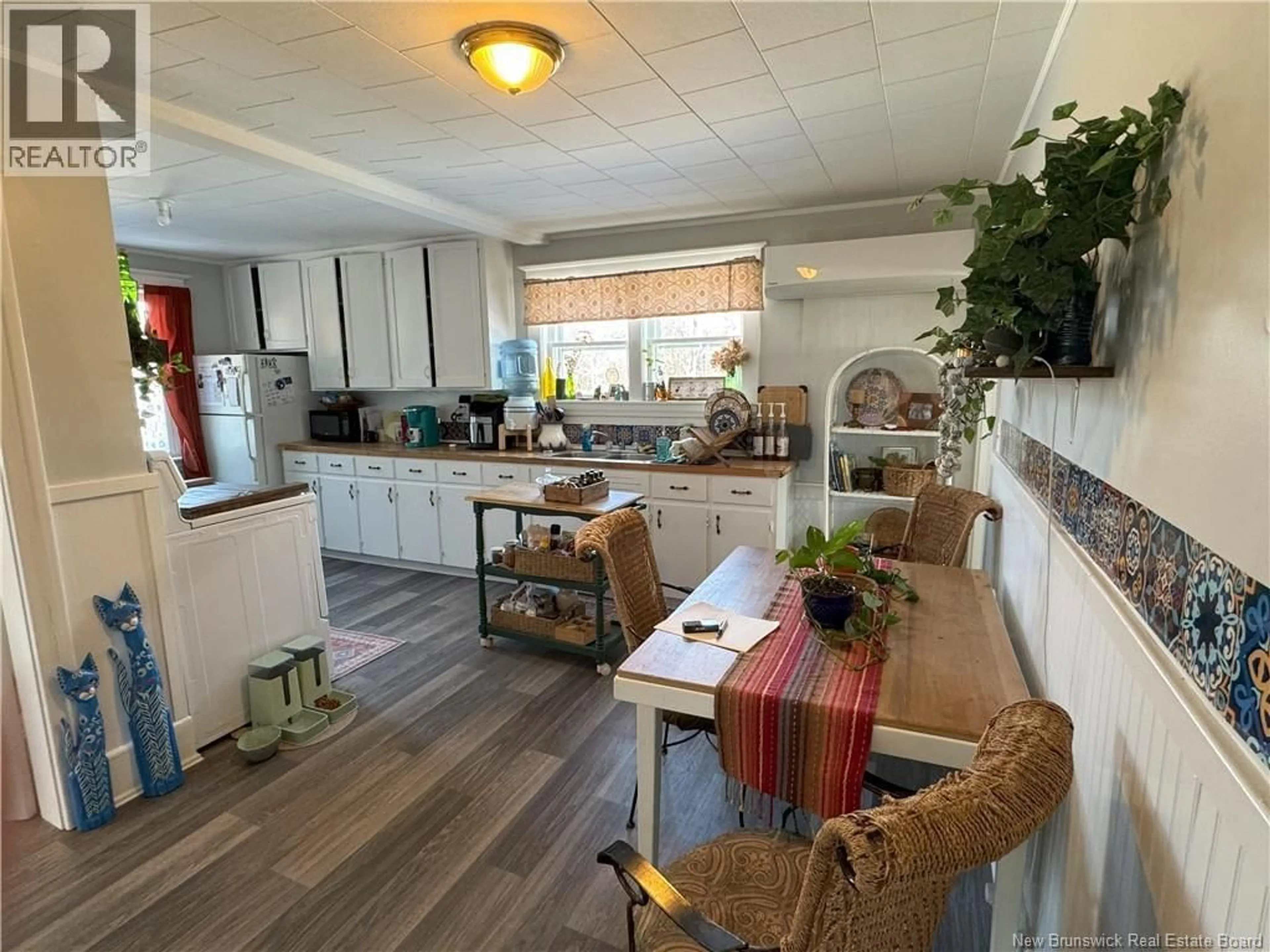 Open concept kitchen, unknown for 60 WALLACE COVE ROAD, Blacks Harbour New Brunswick E5H1H1
