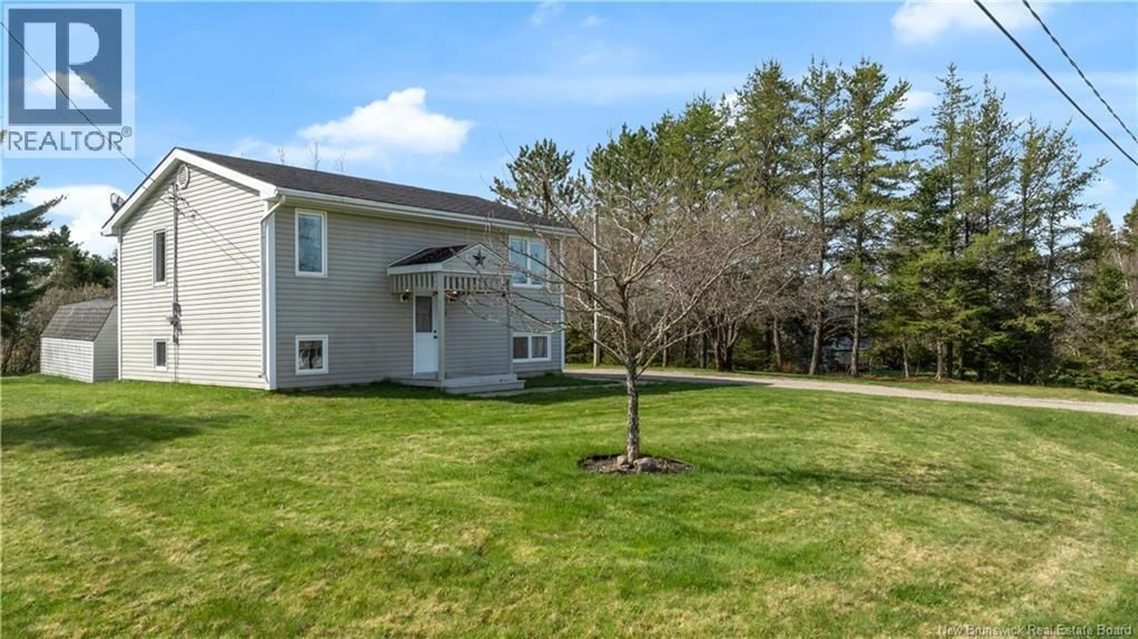 A pic from outside/outdoor area/front of a property/back of a property/a pic from drone, unknown for 2 ROBERT STREET, Sussex Corner New Brunswick E4E2T2