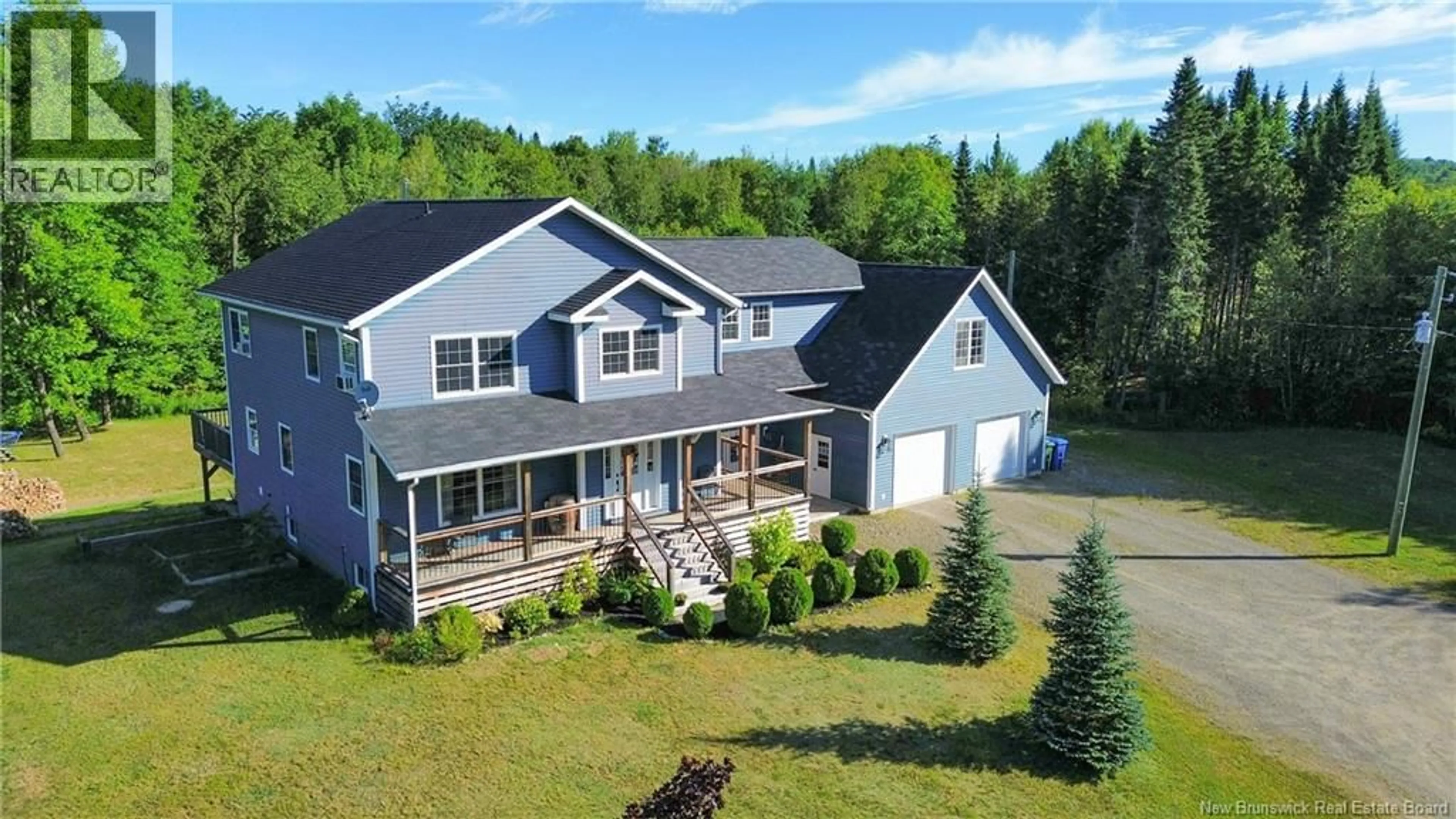 A pic from outside/outdoor area/front of a property/back of a property/a pic from drone, building for 510 BEARDSLEY ROAD, Beardsley New Brunswick E7M4G9