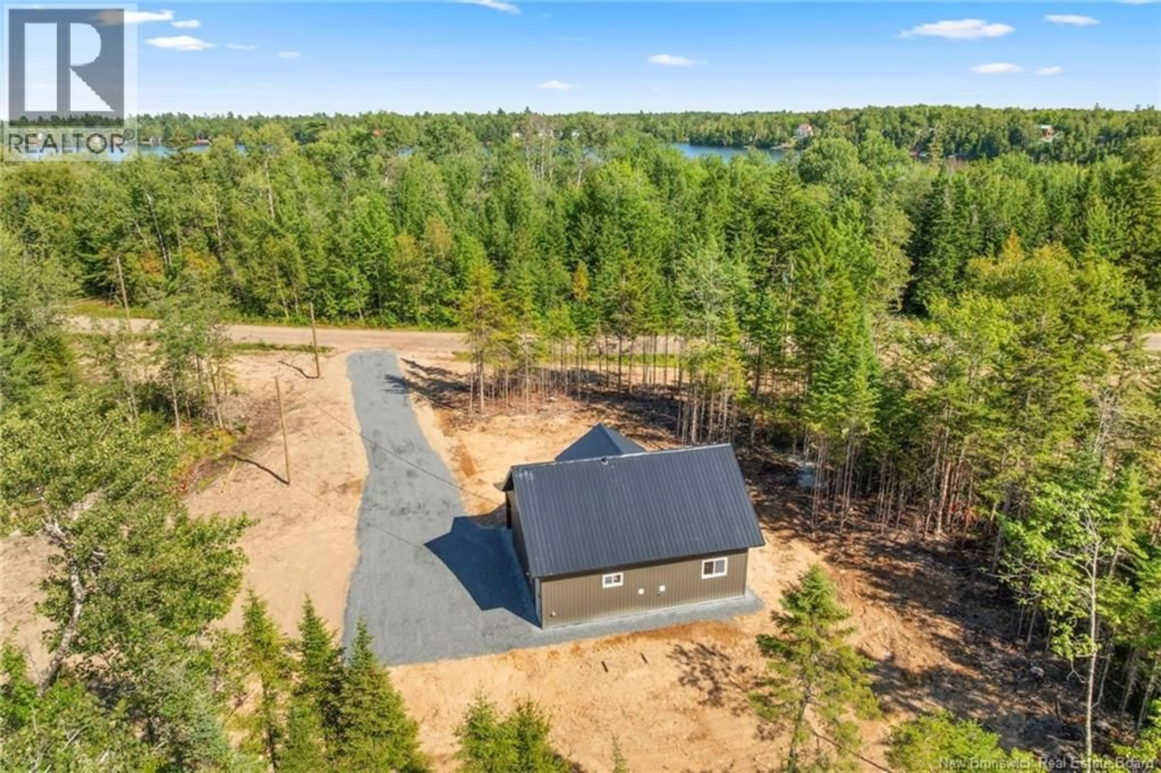 A pic from outside/outdoor area/front of a property/back of a property/a pic from drone, water/lake/river/ocean view for 114 JOHN CHESSIE DRIVE, Yoho New Brunswick E6K2Z6