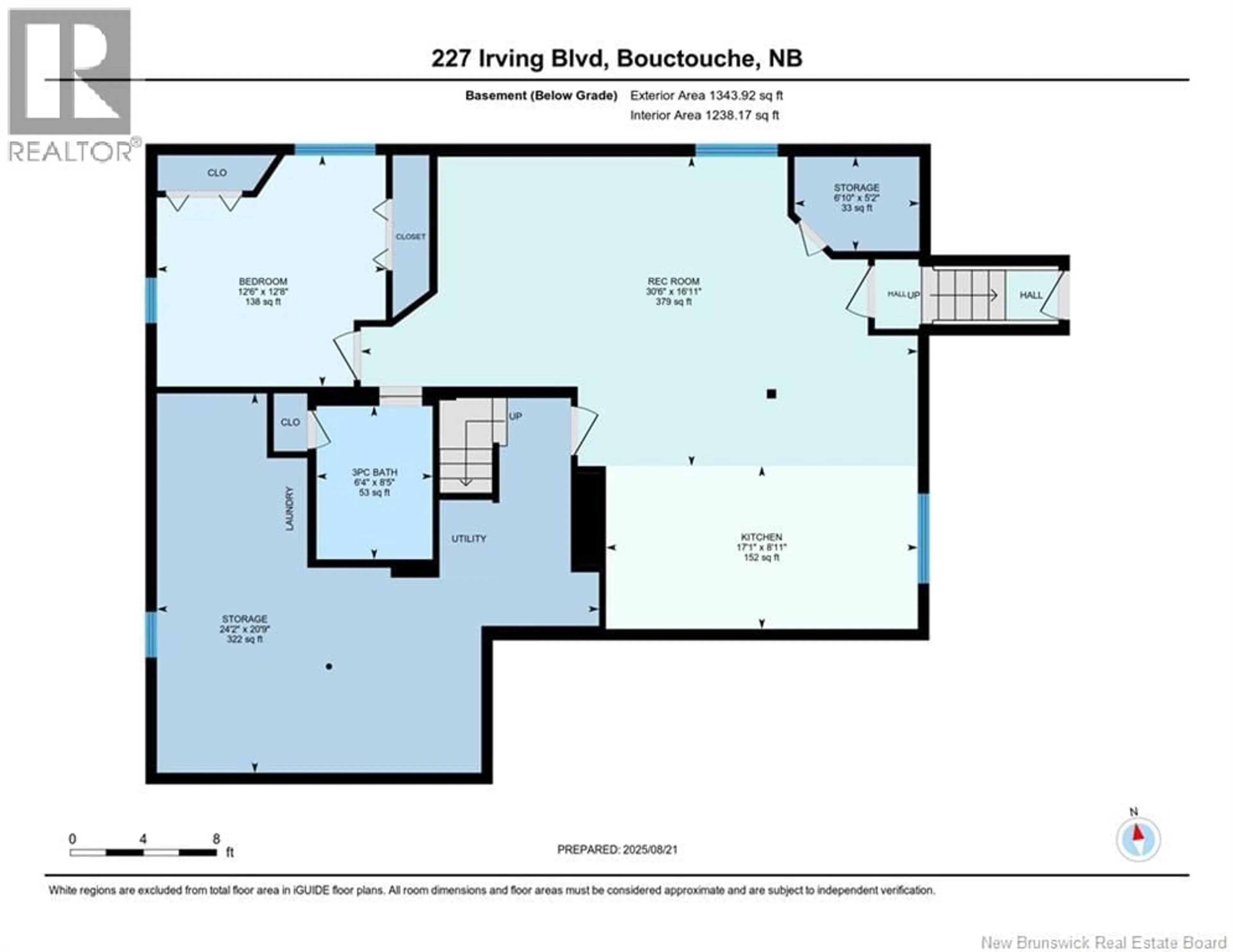 Floor plan for 227 IRVING BOULEVARD, Bouctouche New Brunswick E4S3K5