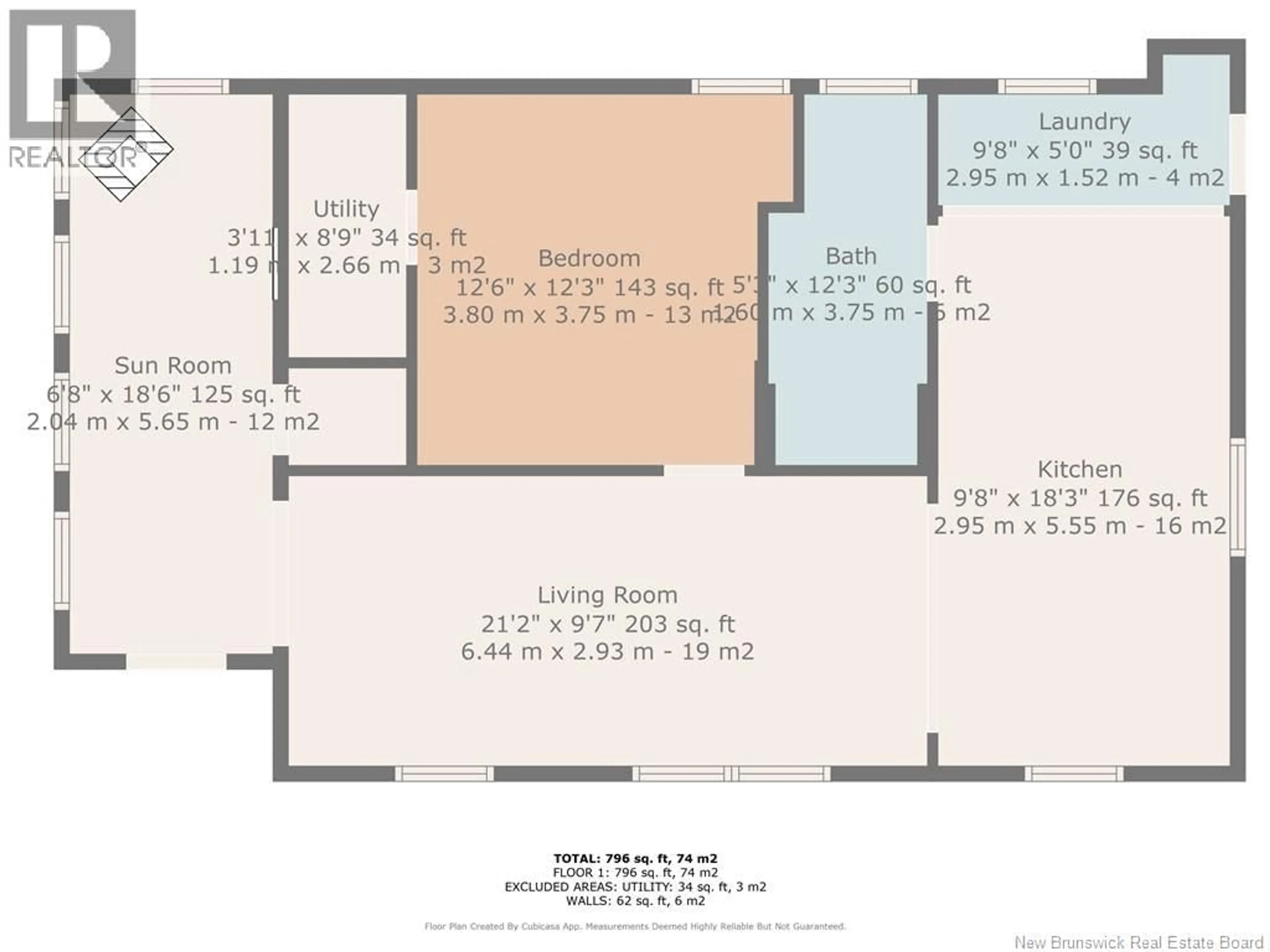 Floor plan for 1120 MODEL AVENUE, Bathurst New Brunswick E2A2C6