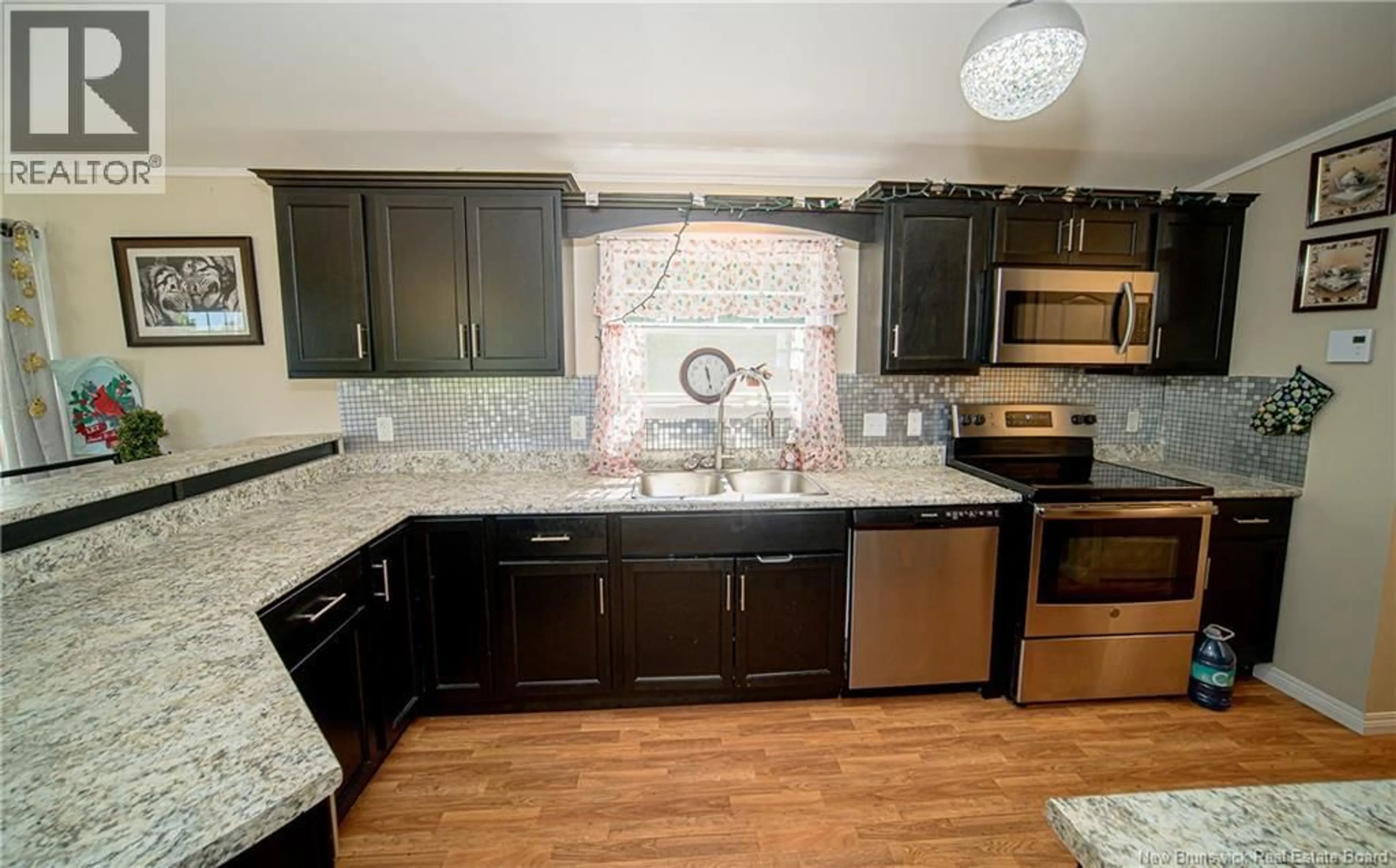 Open concept kitchen, ceramic/tile floor for 27 BRANCH ROAD, Geary New Brunswick E2V3Z8