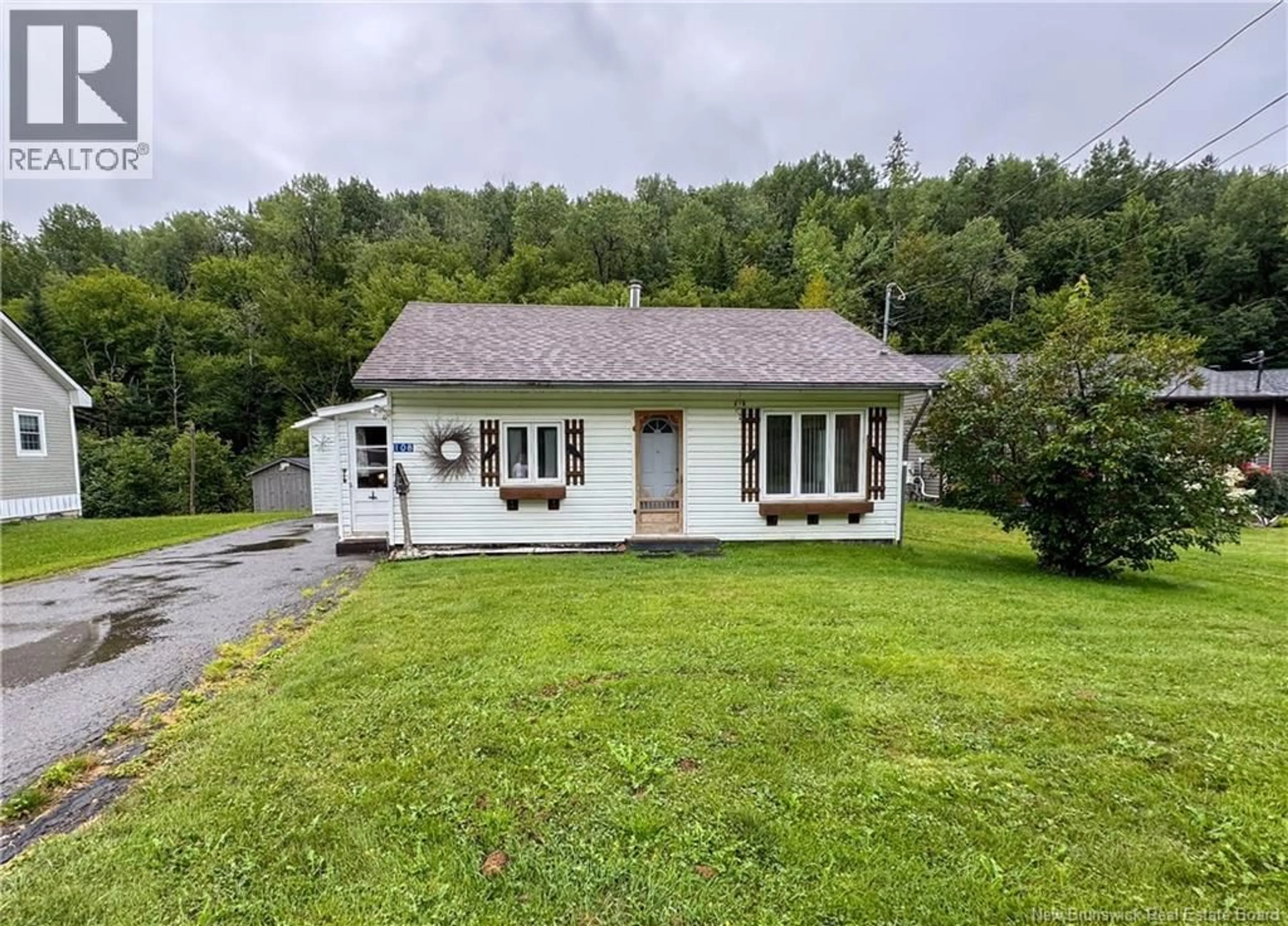 A pic from outside/outdoor area/front of a property/back of a property/a pic from drone, unknown for 108 ROUTE 109, Craig Flats New Brunswick E7H4C8
