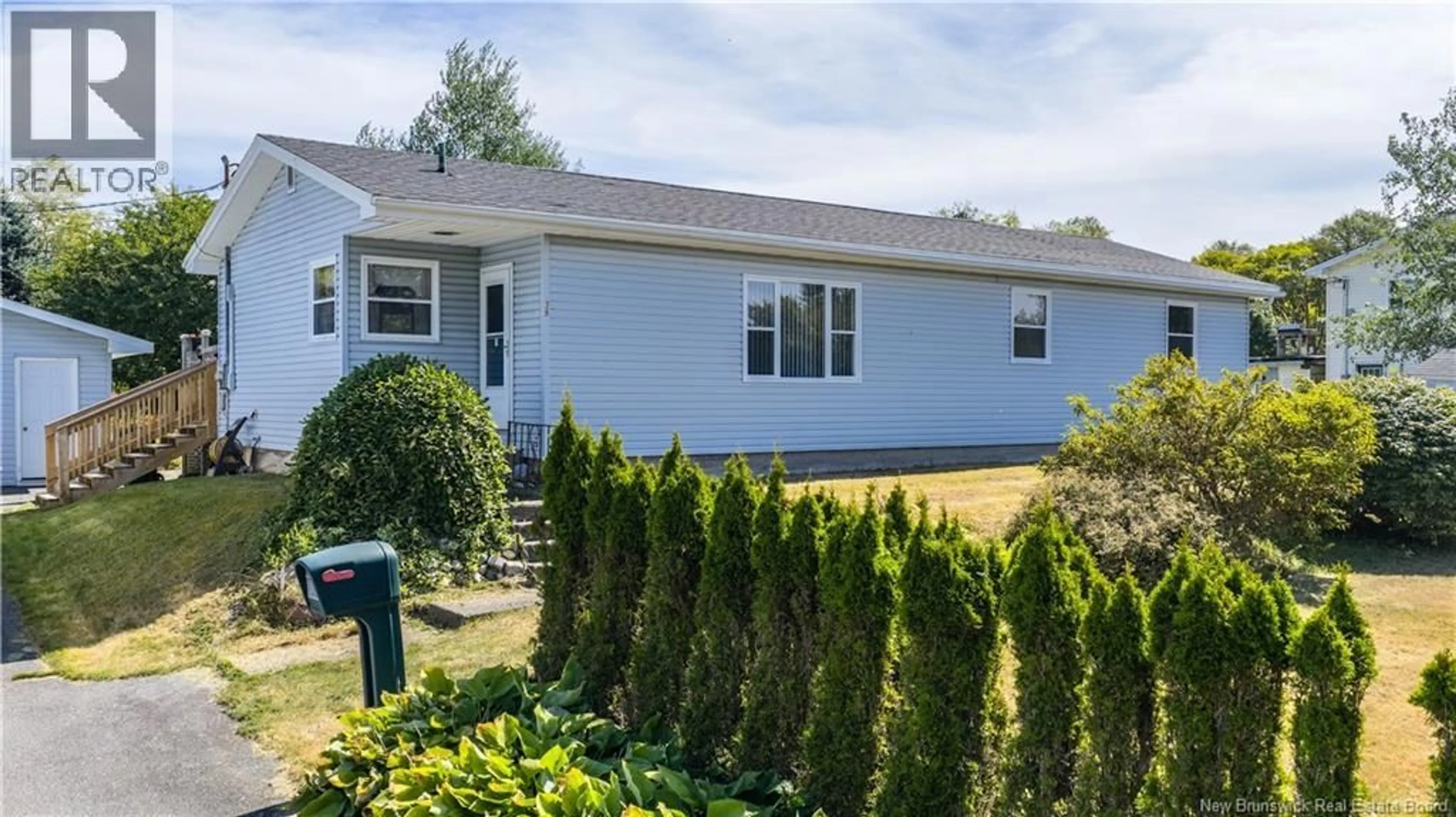 Home with vinyl exterior material, street for 35 BEDELL ROAD, Saint John New Brunswick E2P1H1