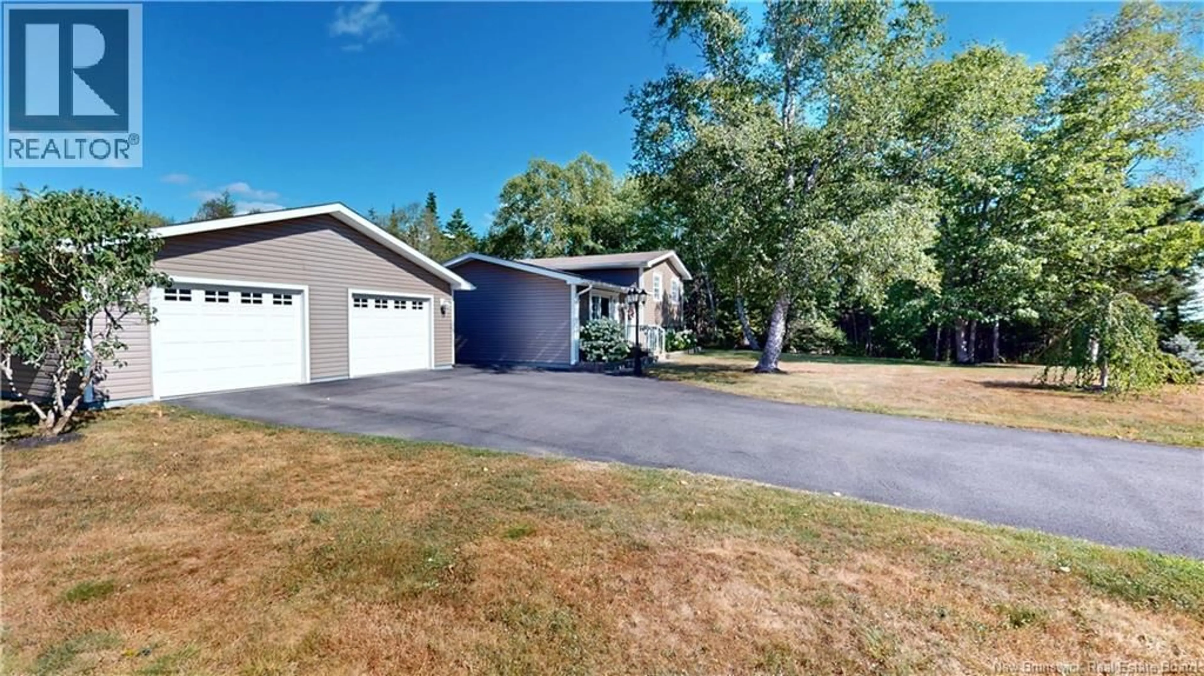 A pic from outside/outdoor area/front of a property/back of a property/a pic from drone, water/lake/river/ocean view for 2614 ROUTE 790, Chance Harbour New Brunswick E5J2C6