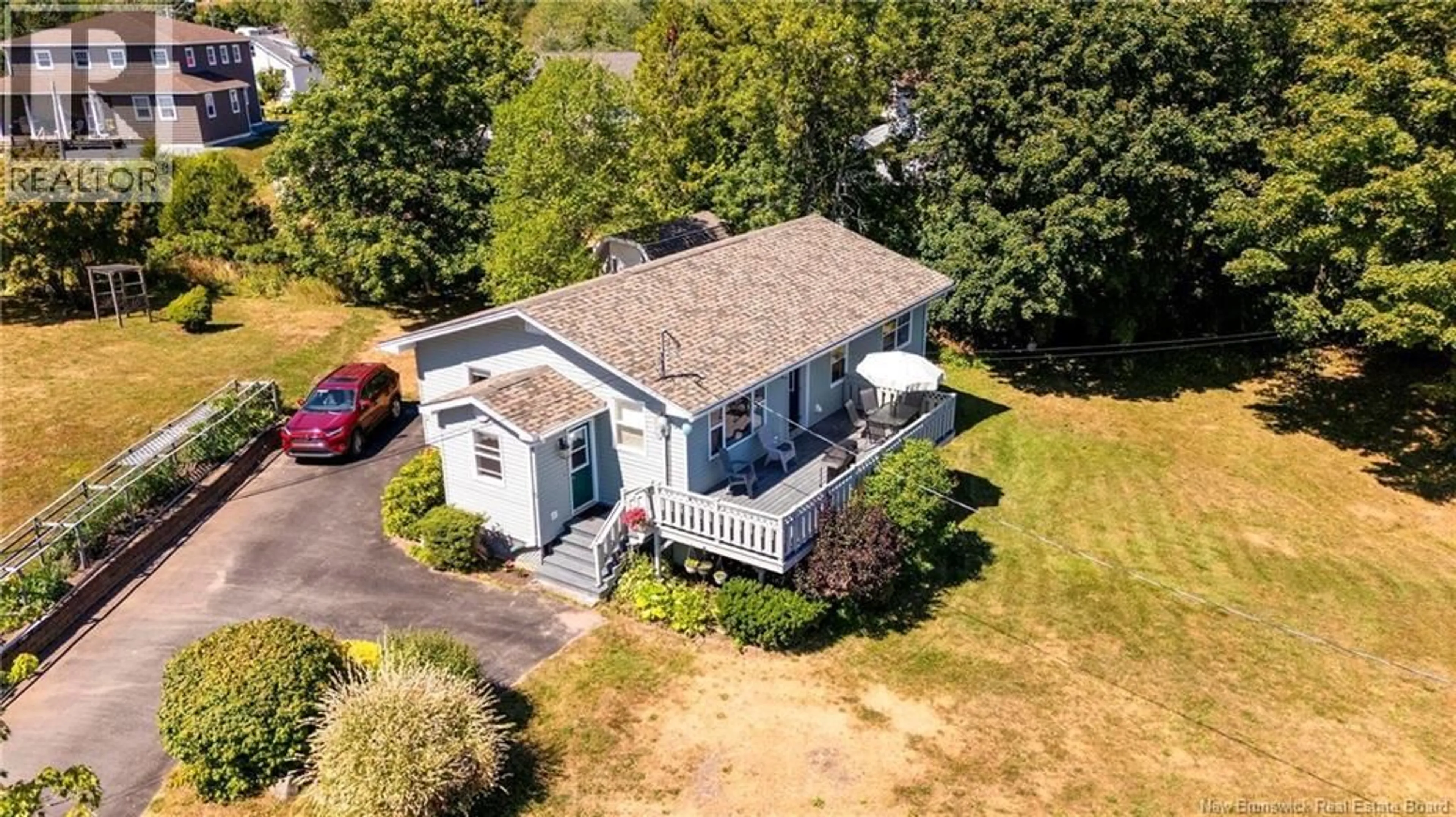 A pic from outside/outdoor area/front of a property/back of a property/a pic from drone, building for 5 KENWOOD ROAD, Grand Bay-Westfield New Brunswick E5K1M7