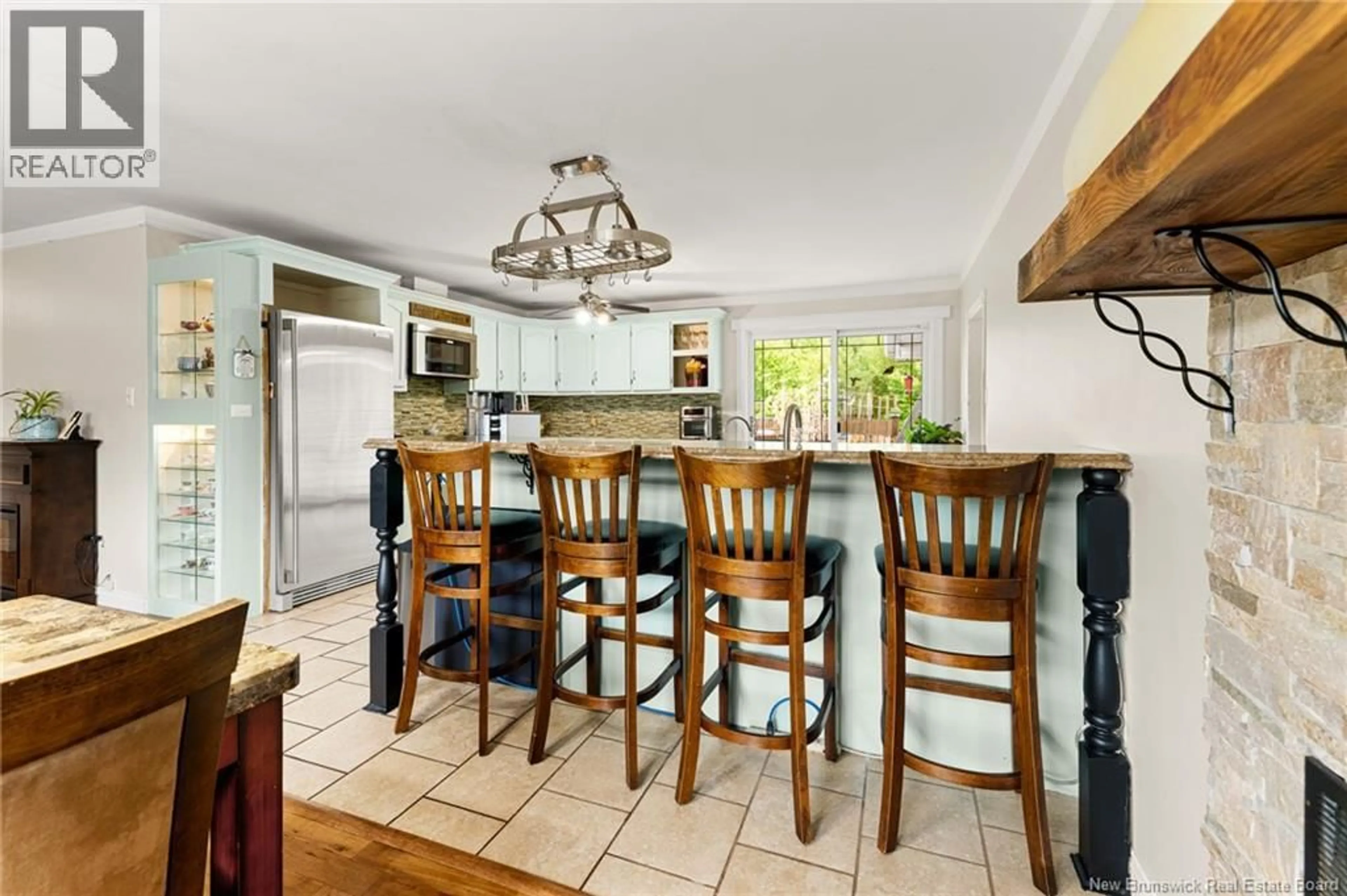 Open concept kitchen, ceramic/tile floor for 2997 ROUTE 115, Irishtown New Brunswick E1H3K3