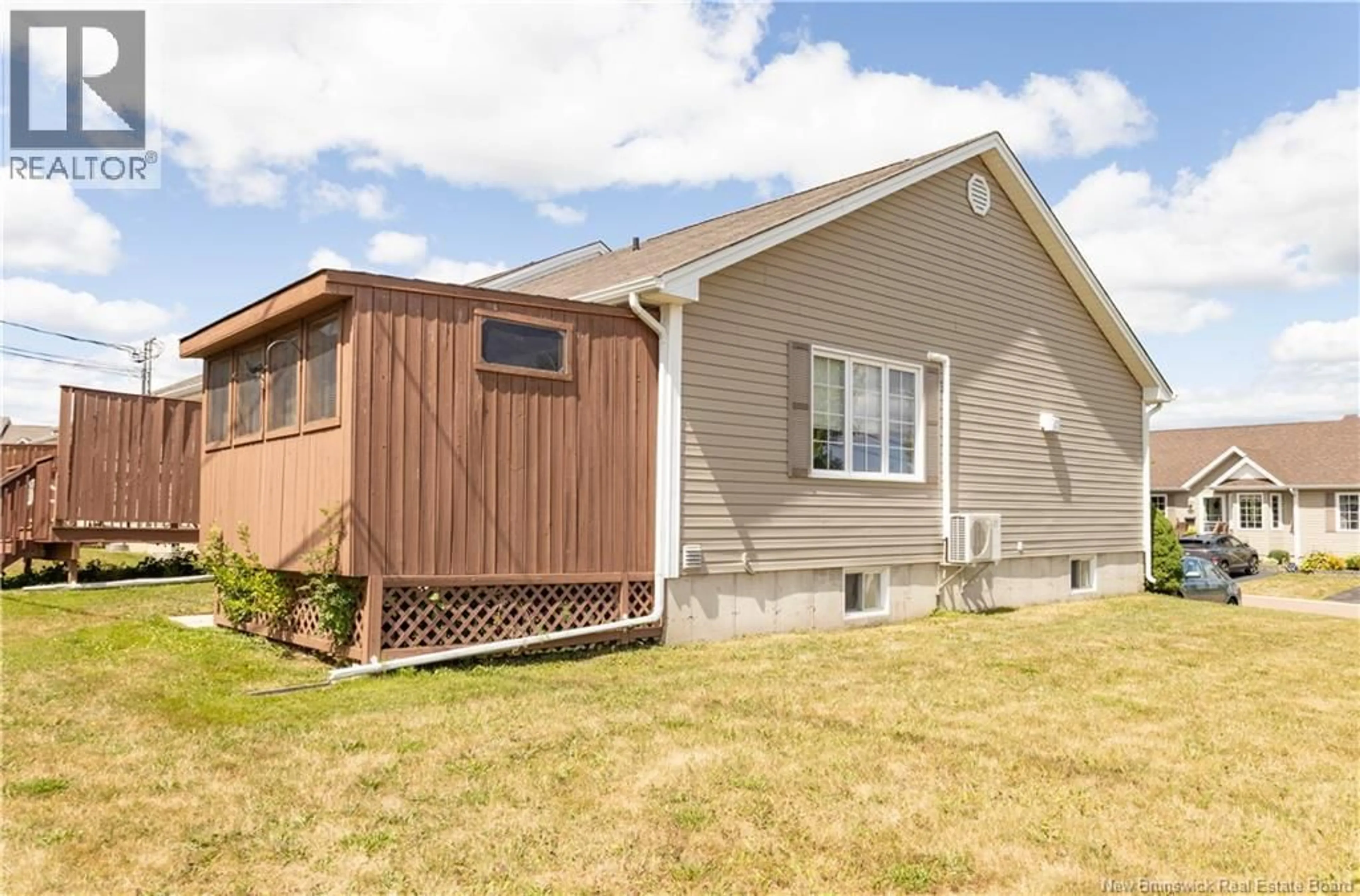 Home with vinyl exterior material, street for 106 KETTLE CREEK COURT, Riverview New Brunswick E1B0C1