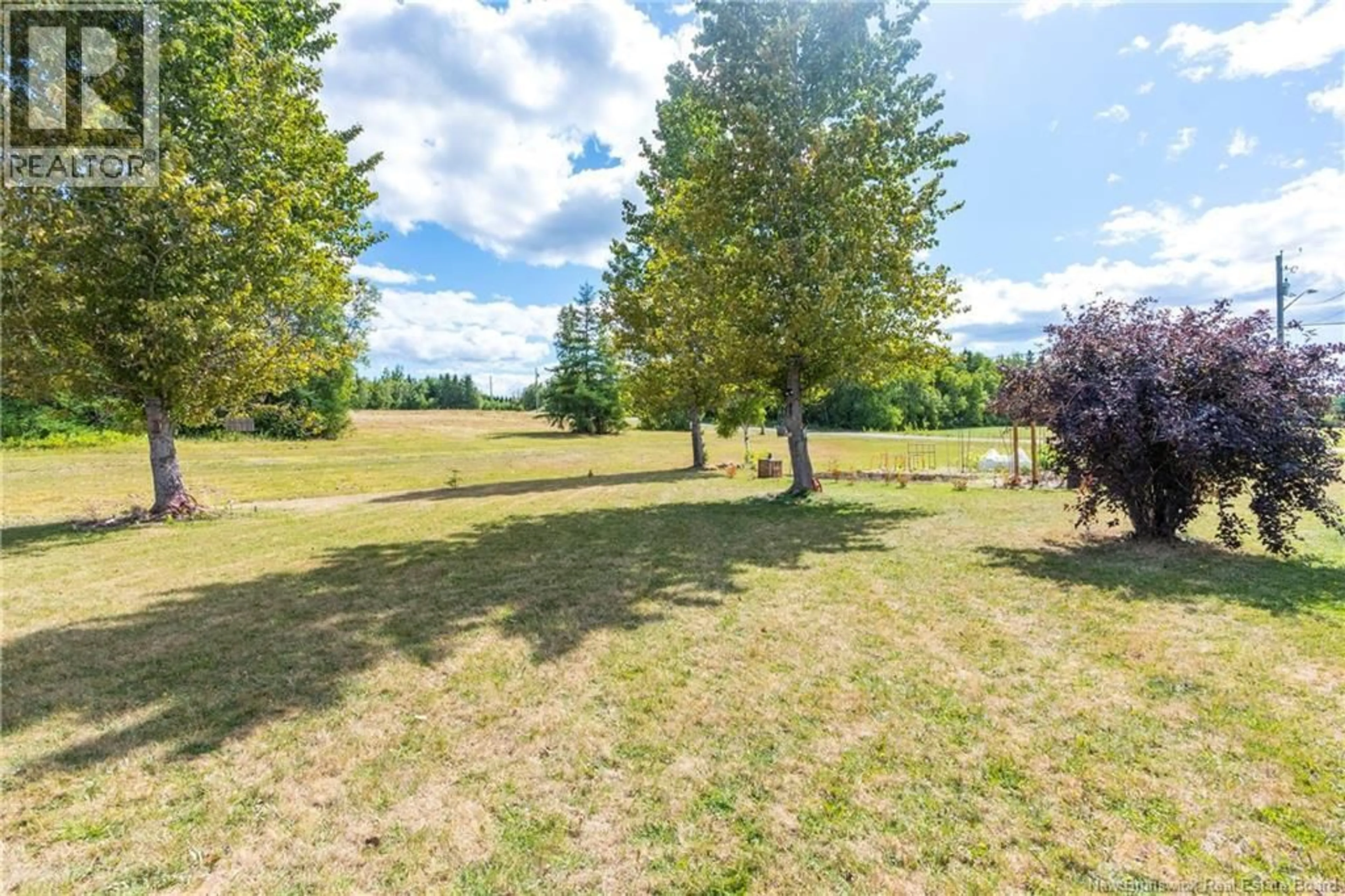 A pic from outside/outdoor area/front of a property/back of a property/a pic from drone, forest/trees view for 119 SAINT GREGOIRE STREET, Saint-Grégoire New Brunswick E4V2R2