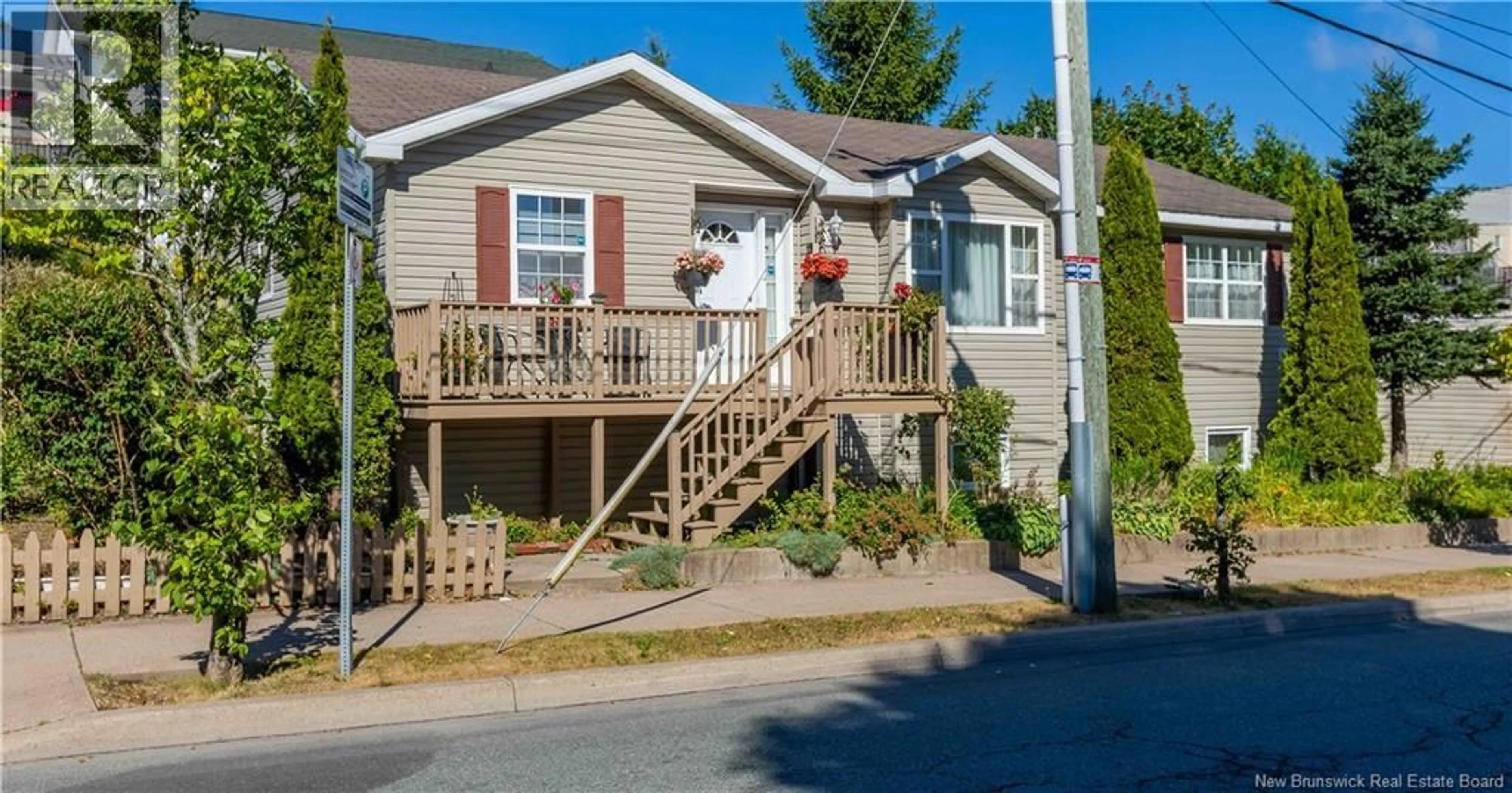 Home with vinyl exterior material, street for 677 BRUNSWICK DRIVE, Saint John New Brunswick E2L3T1