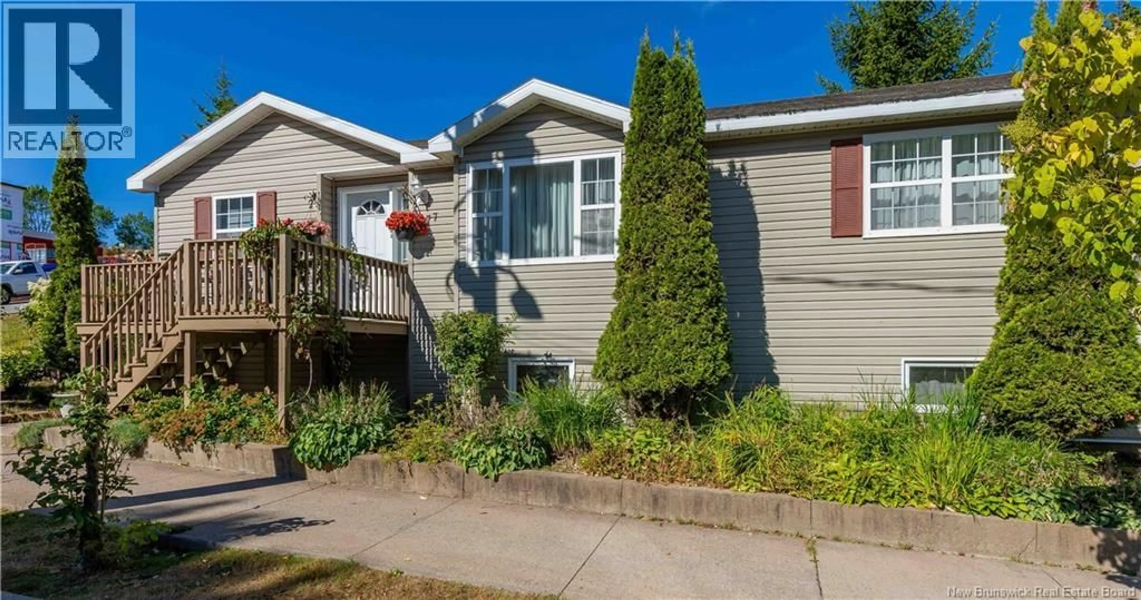 Home with vinyl exterior material, street for 677 BRUNSWICK DRIVE, Saint John New Brunswick E2L3T1