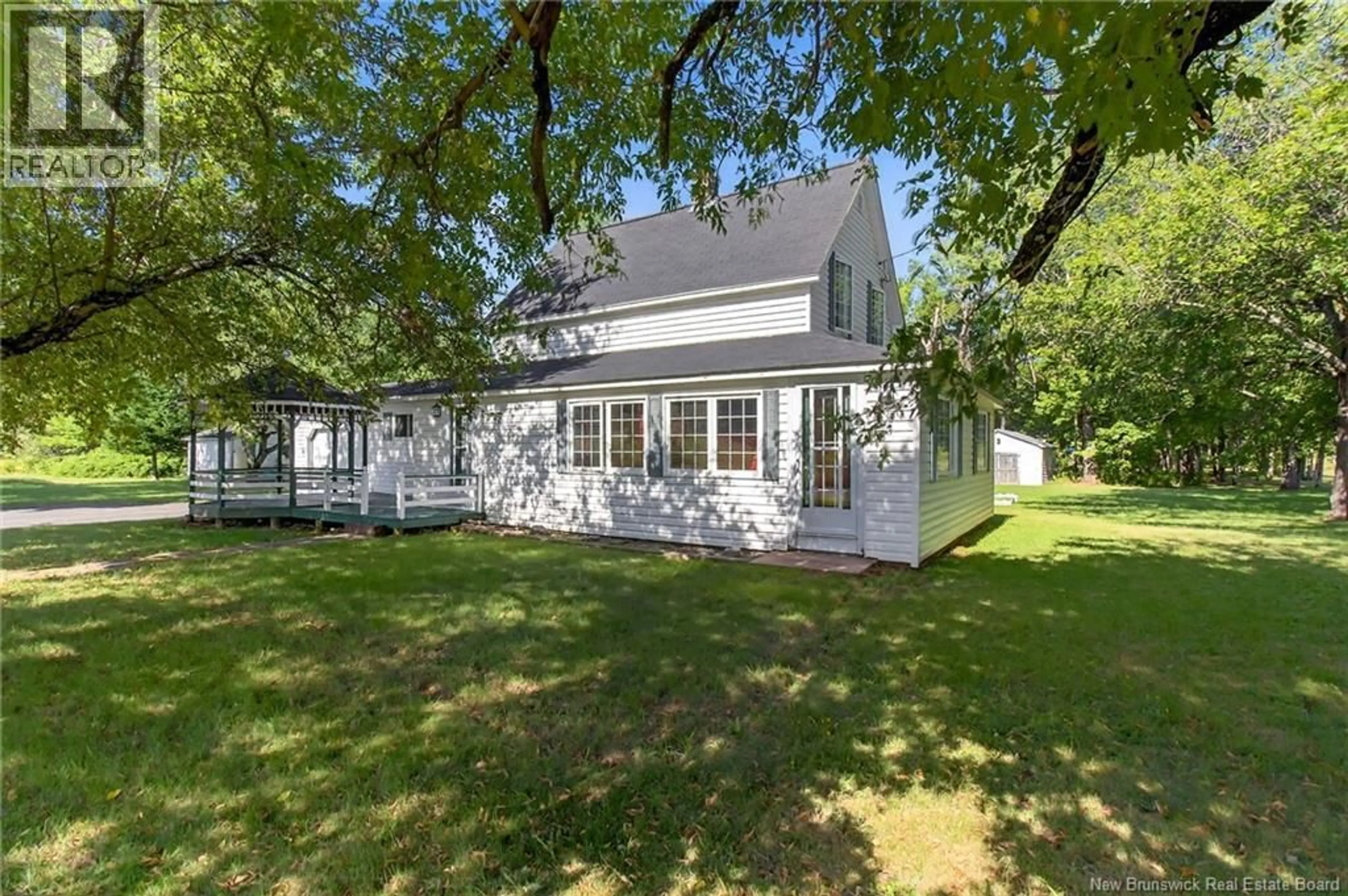 Home with vinyl exterior material, street for 1680 ROUTE 885, Havelock New Brunswick E4Z5L9