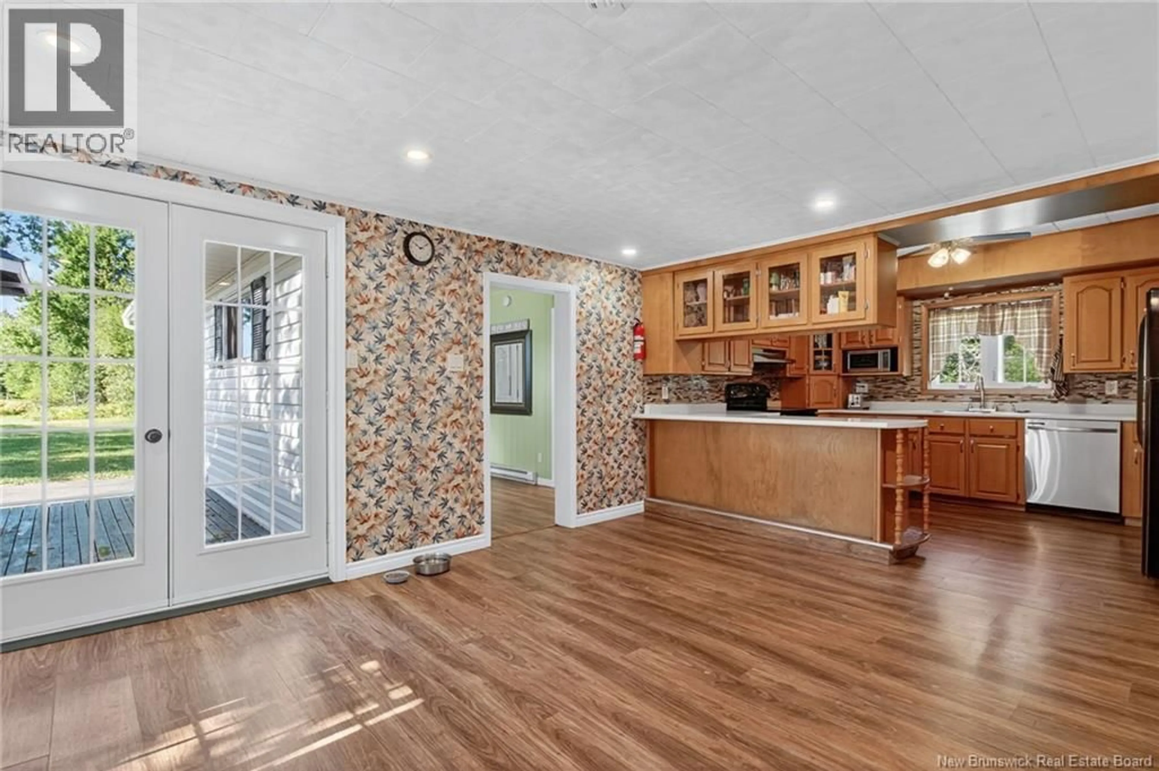 Open concept kitchen, ceramic/tile floor for 1680 ROUTE 885, Havelock New Brunswick E4Z5L9