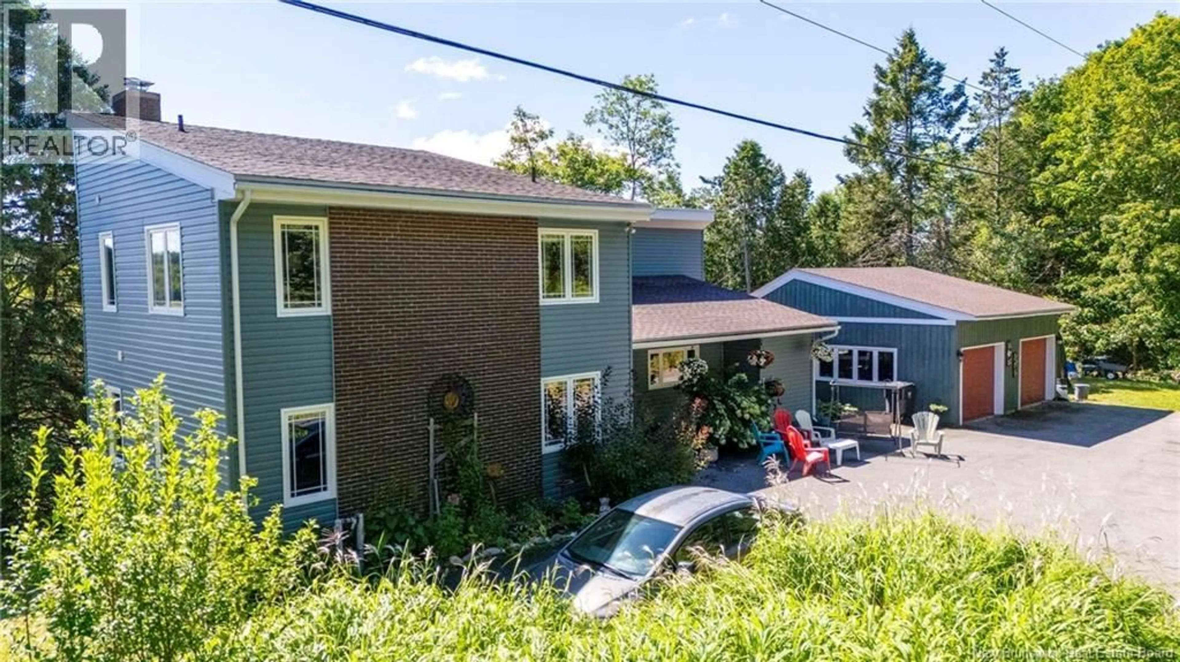 A pic from outside/outdoor area/front of a property/back of a property/a pic from drone, street for 351 NORTON SHORE ROAD, Hampton New Brunswick E5N6K2
