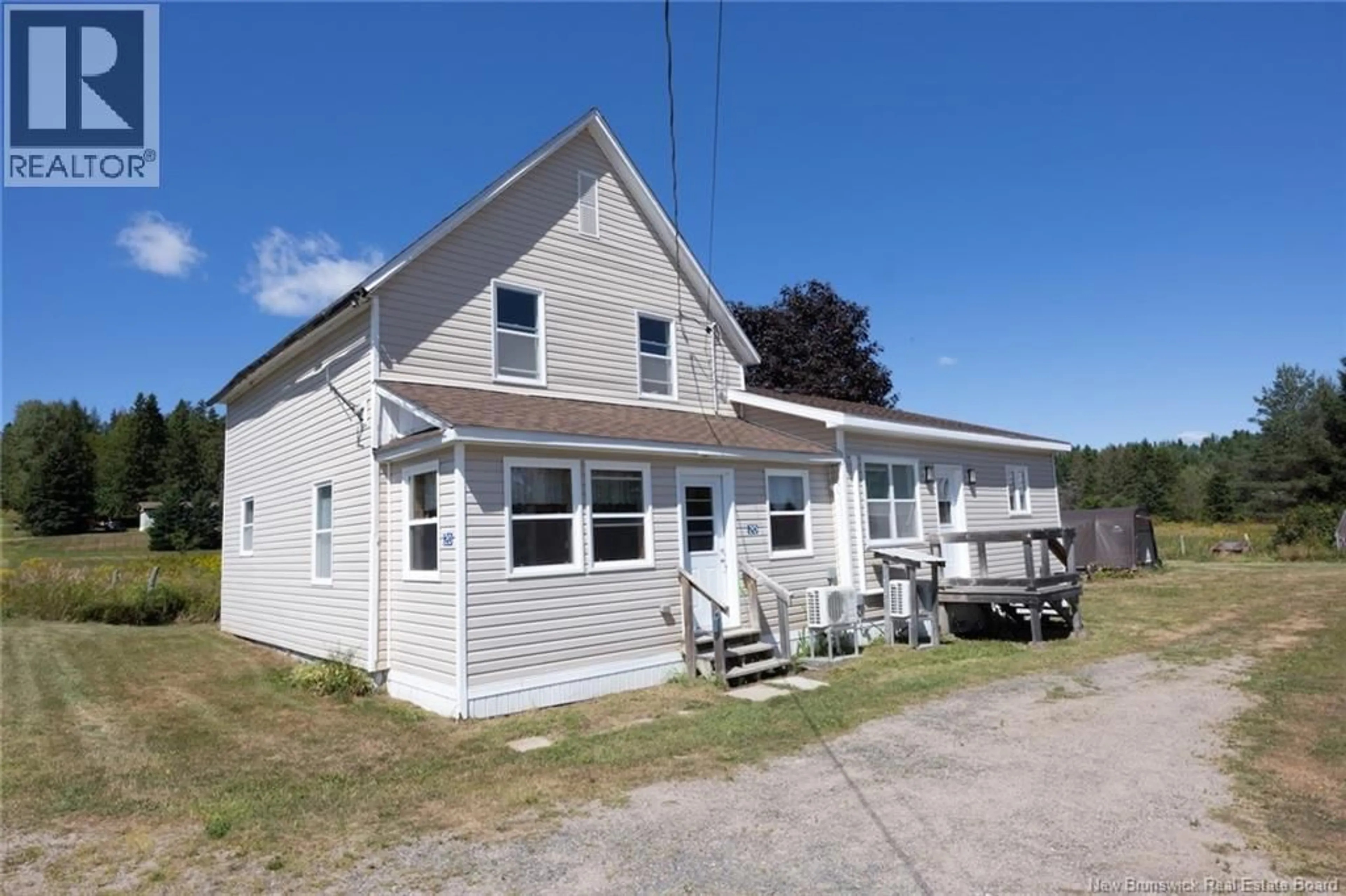 A pic from outside/outdoor area/front of a property/back of a property/a pic from drone, building for 20 LOWER STONERIDGE ROAD, Burtts Corner New Brunswick E6L2P3